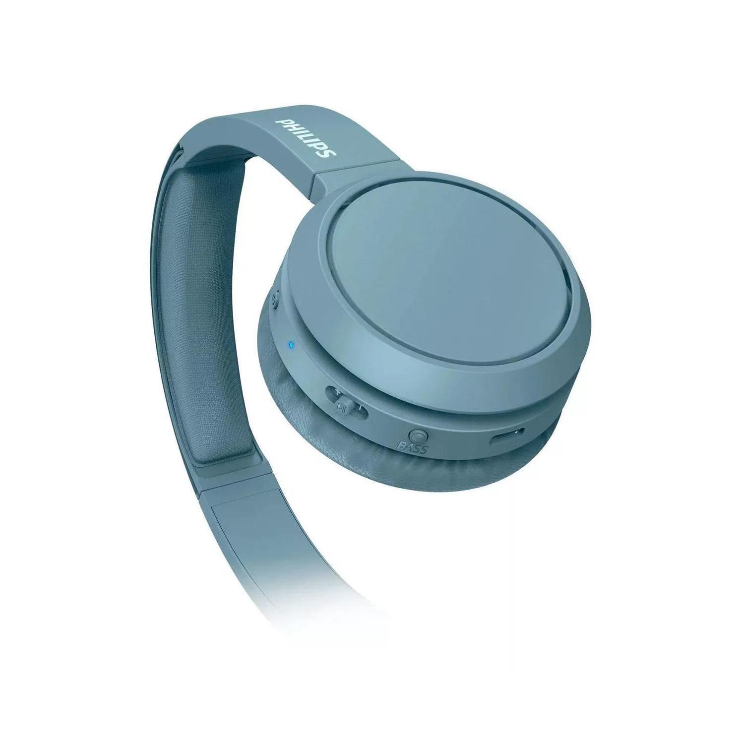 Audifonos Bluetooth Over Ear Azul Bass TAH4205-1