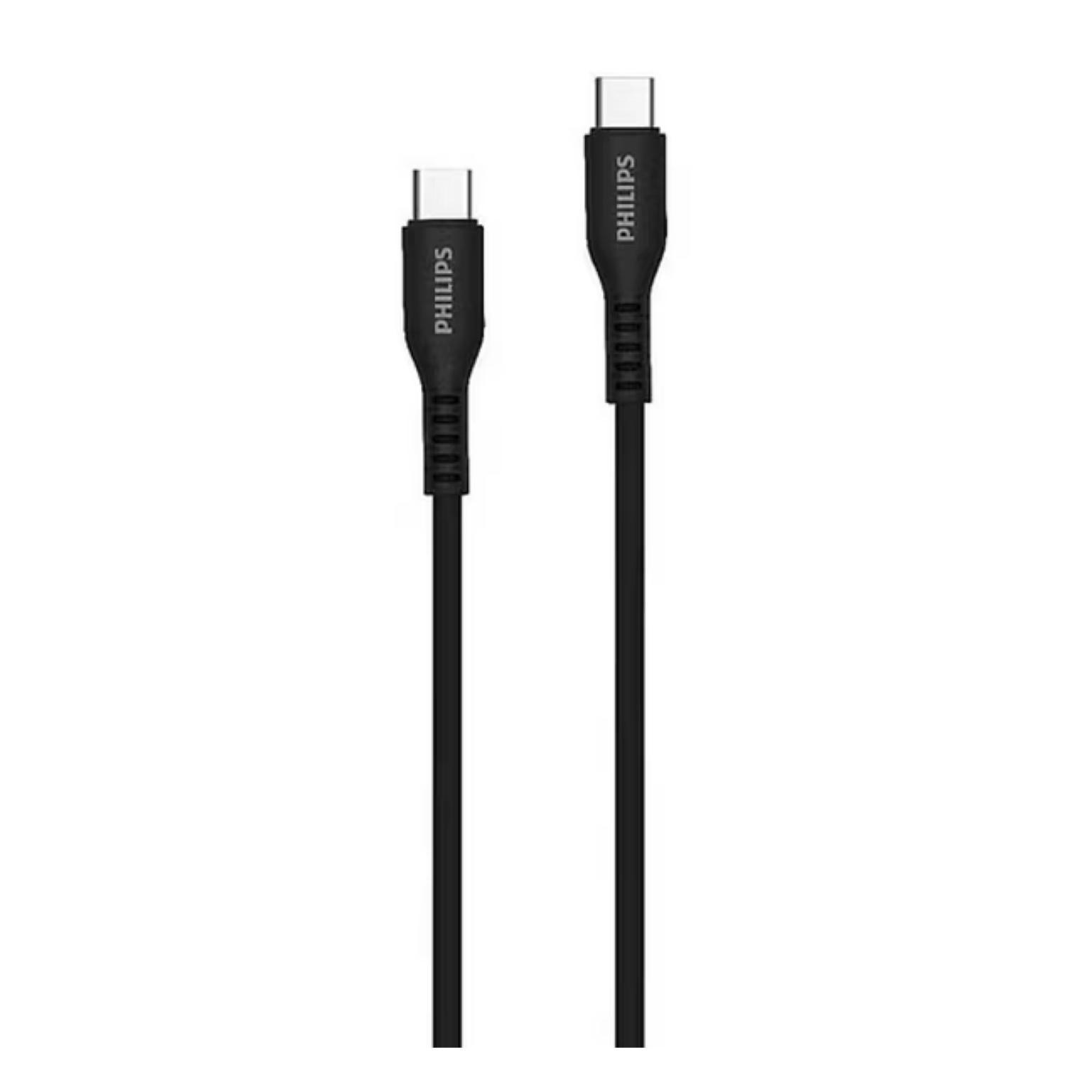 Cable USB C A USB C 1mt 60W Negro DLP8601B/71-2