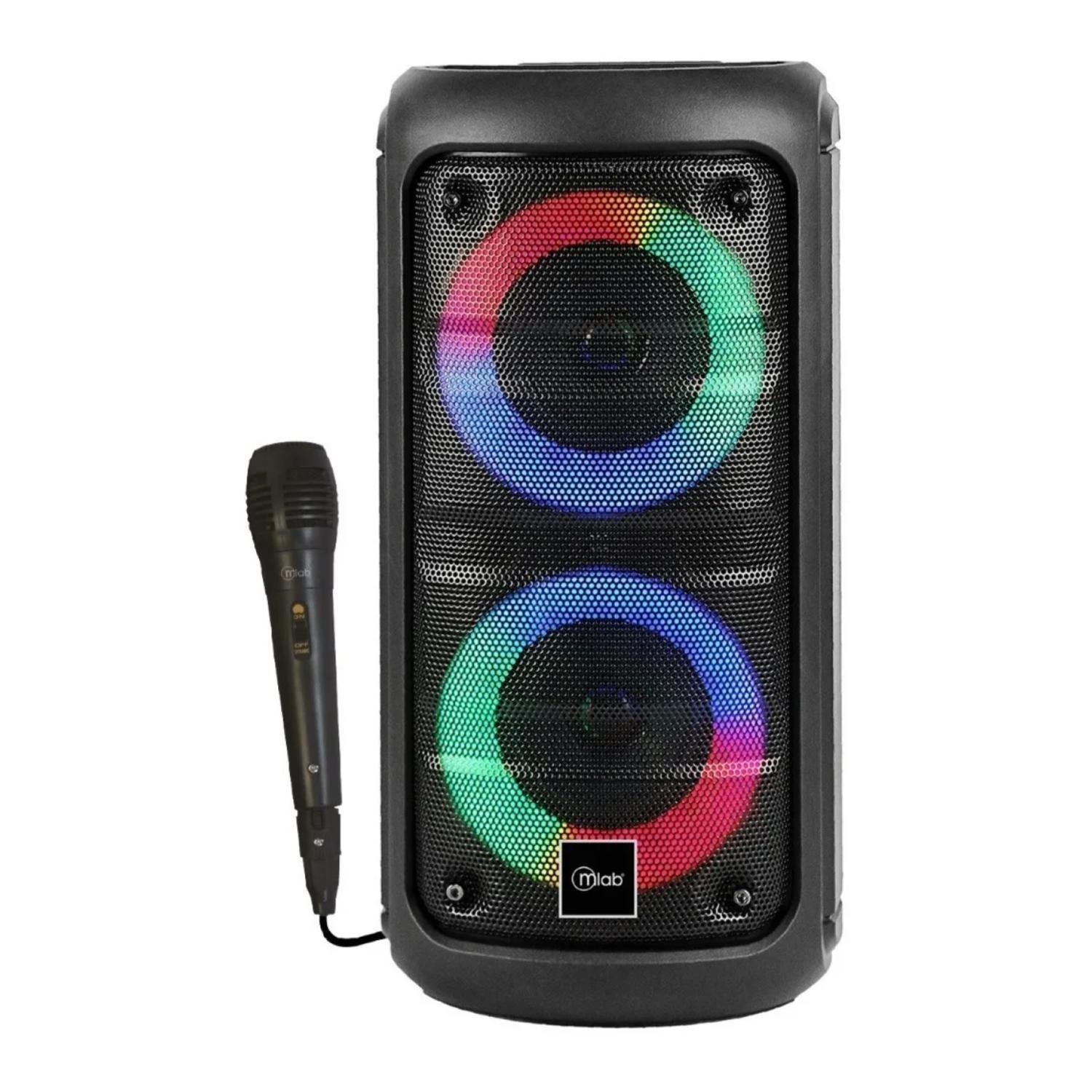 Parlante bluetooth Karaoke TWS 2000W RGB ColorFell 9101-1