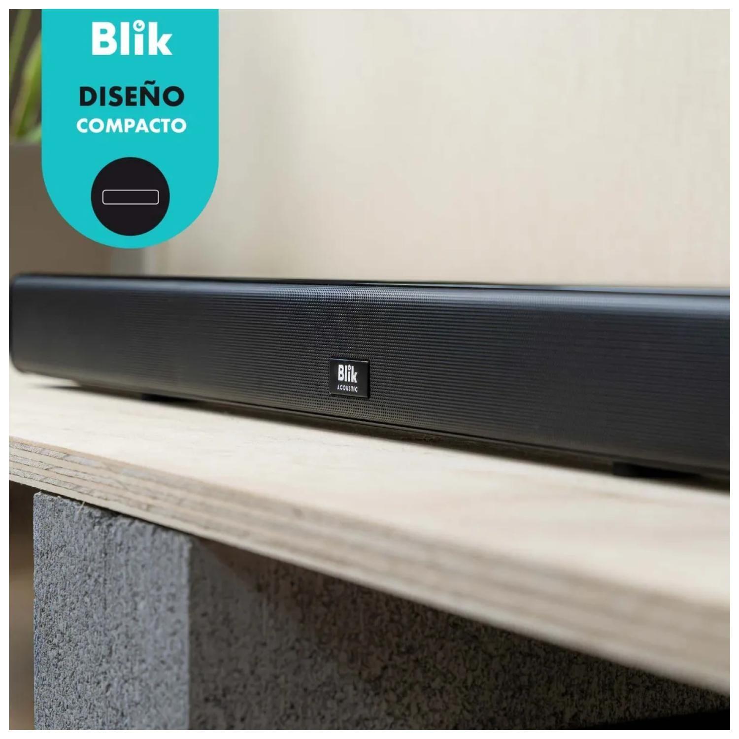 Barra De Sonido 24W Bluetooth Negro Surreal24-3