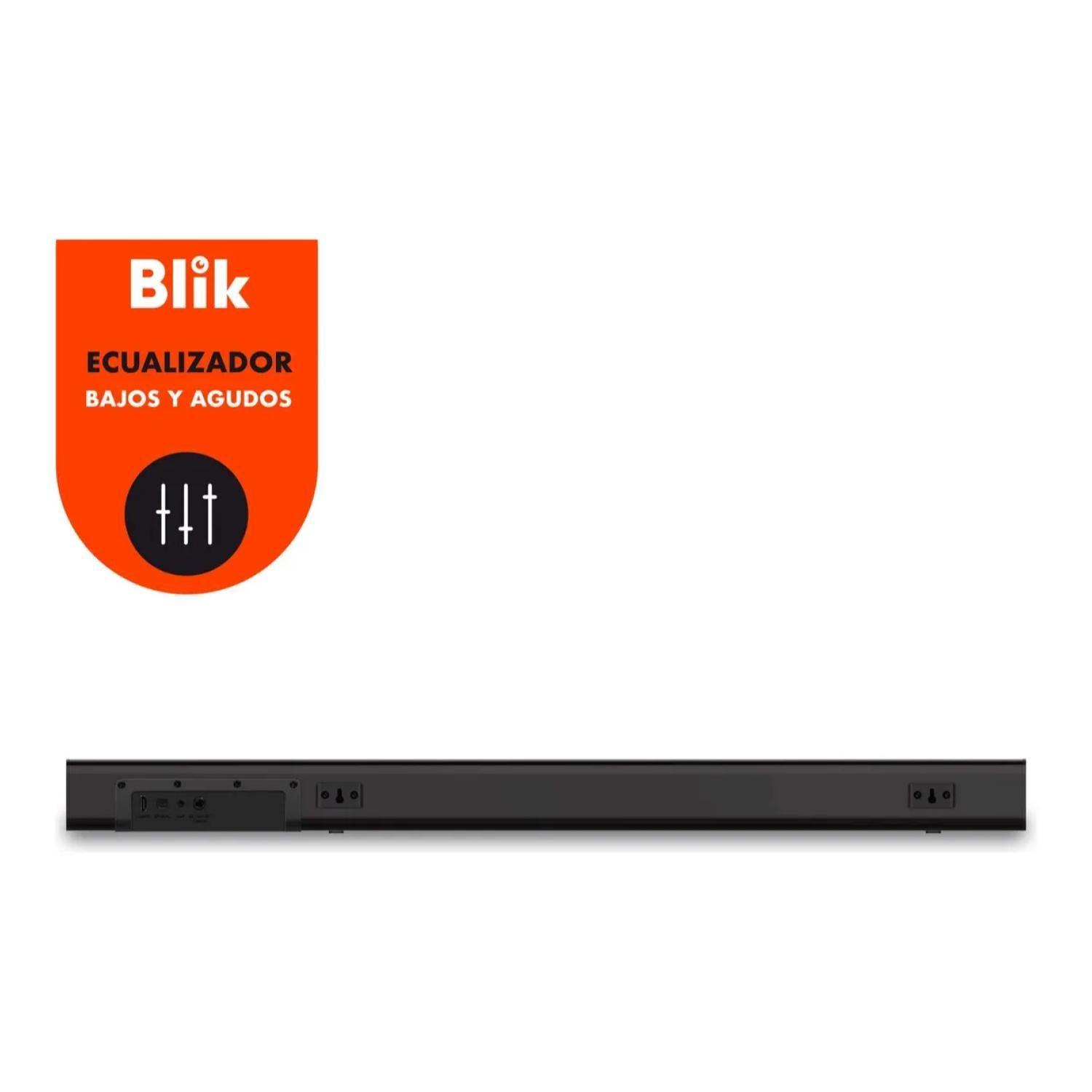 Barra De Sonido 24W Bluetooth Negro Surreal24-6