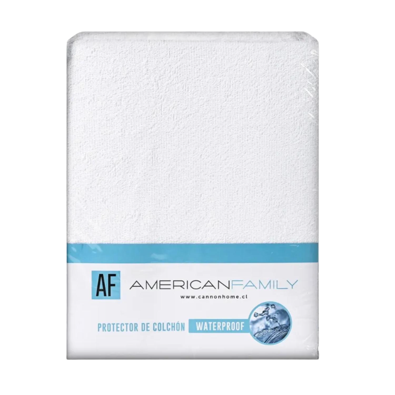 Protector Cubre Colchon King Waterproof American Family Cannon-0
