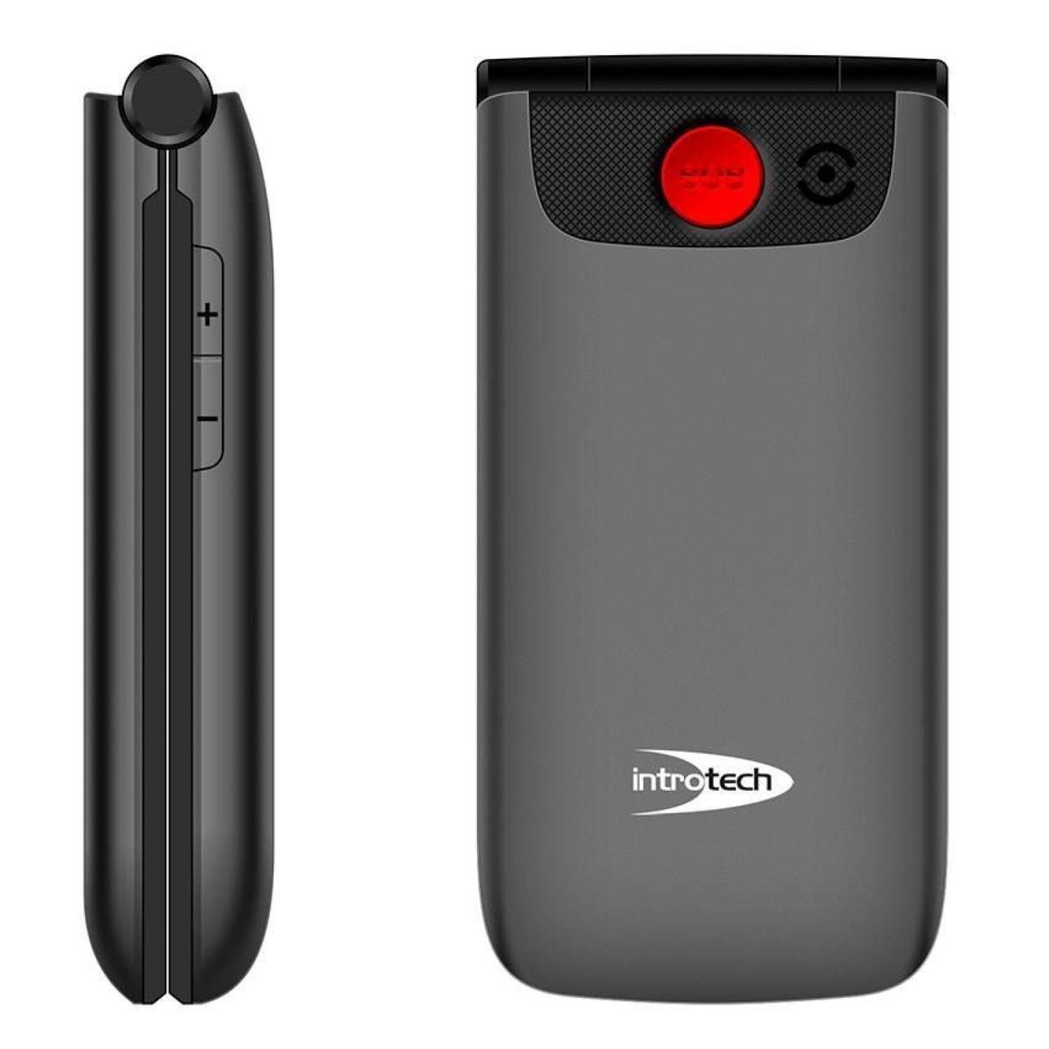Telefono Senior Tipo Almeja 4G Negro Clamshell-2