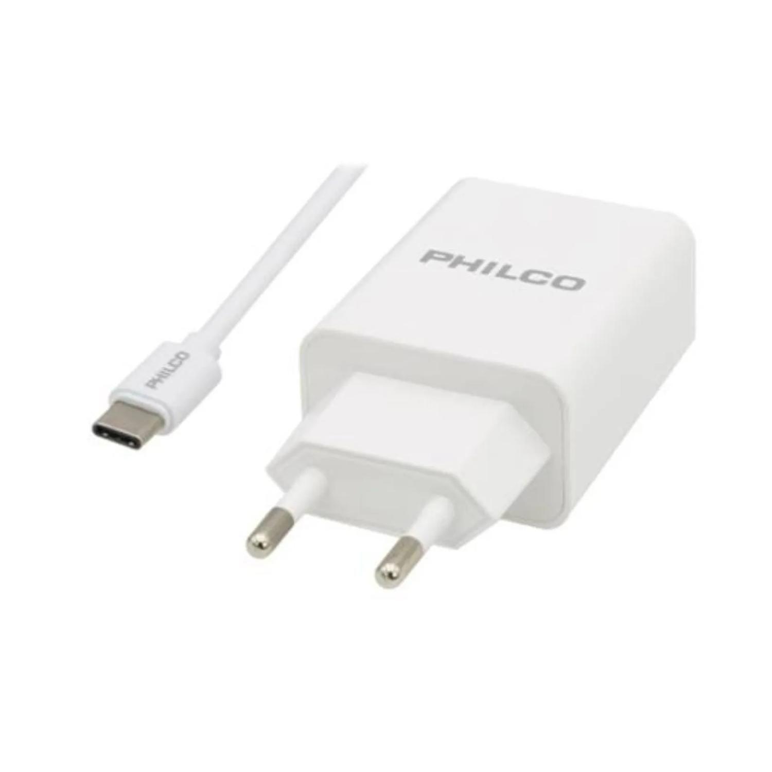 Cargador USB C Carga Rapida Inteligente 20W Blanco-2