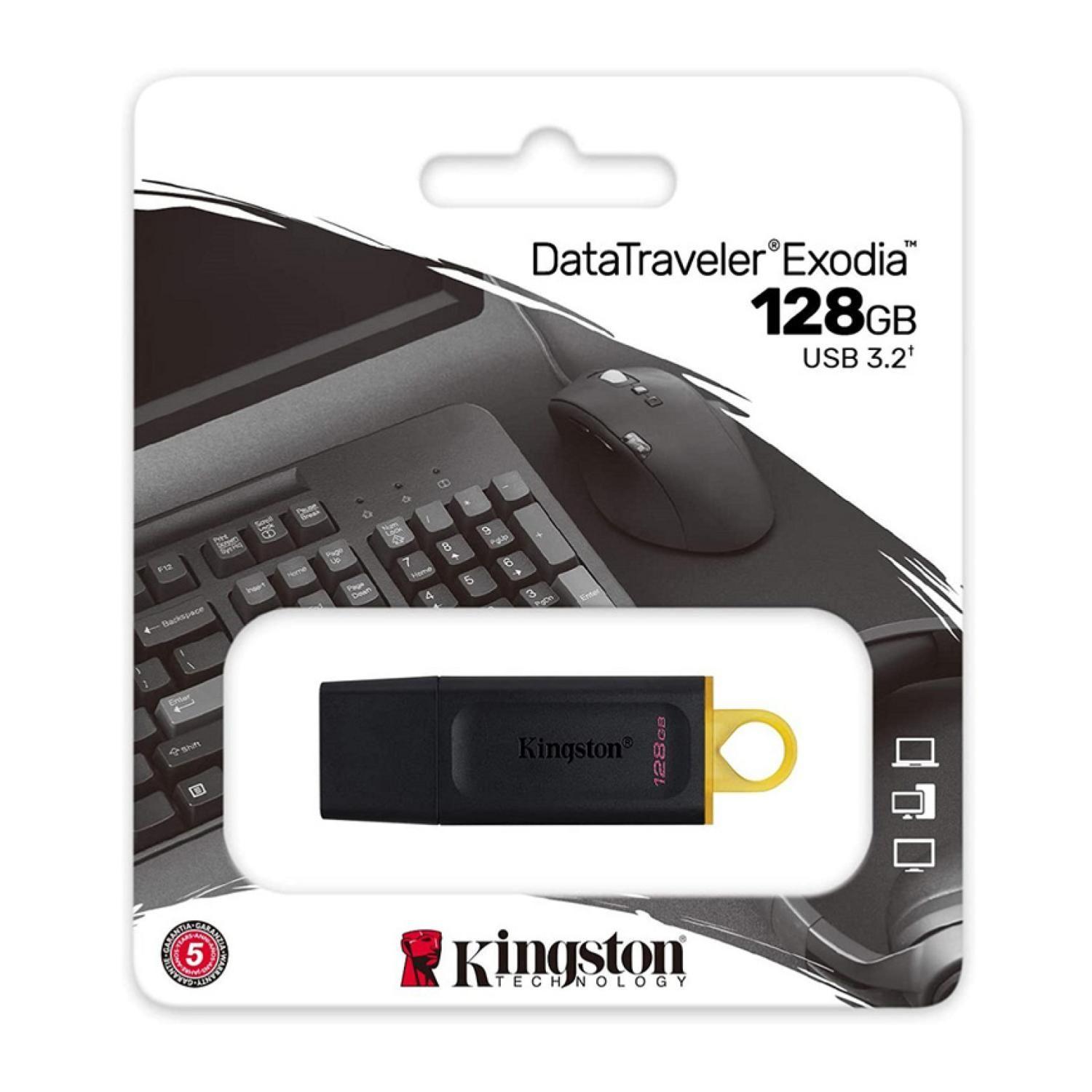 Pendrive USB 3.2 128Gb Datatraveler Exodia Kingston-2