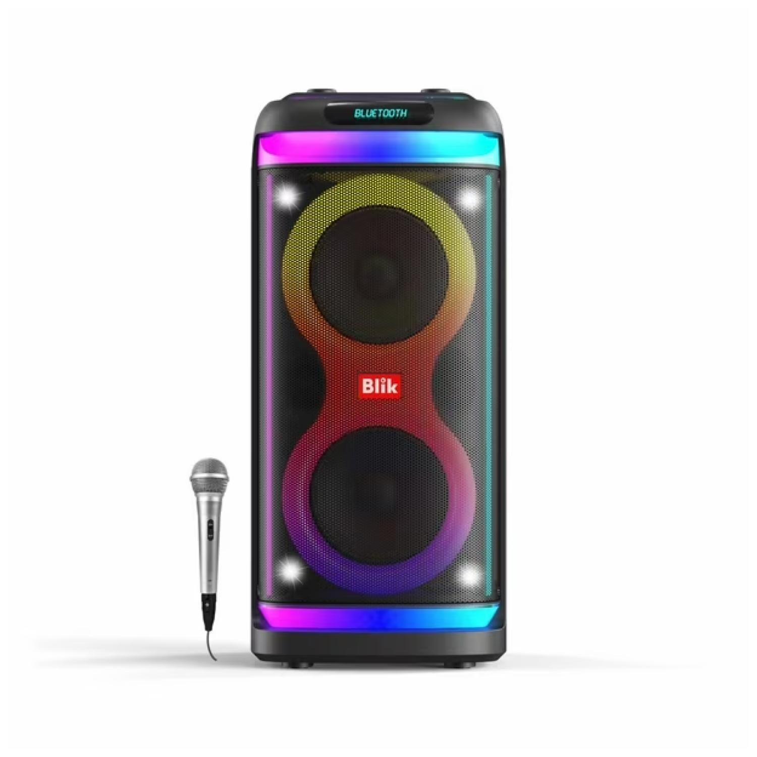 Parlante Bluetooth Portatil 40W RGB Lightmax6-2