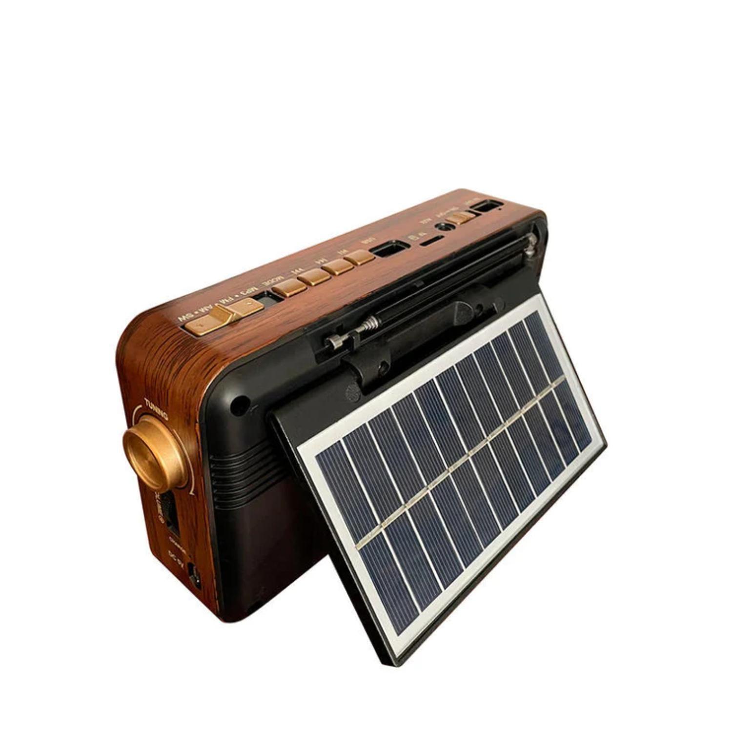 Radio Parlante Bluetooth AUX USB FM AM SW Vintage-2