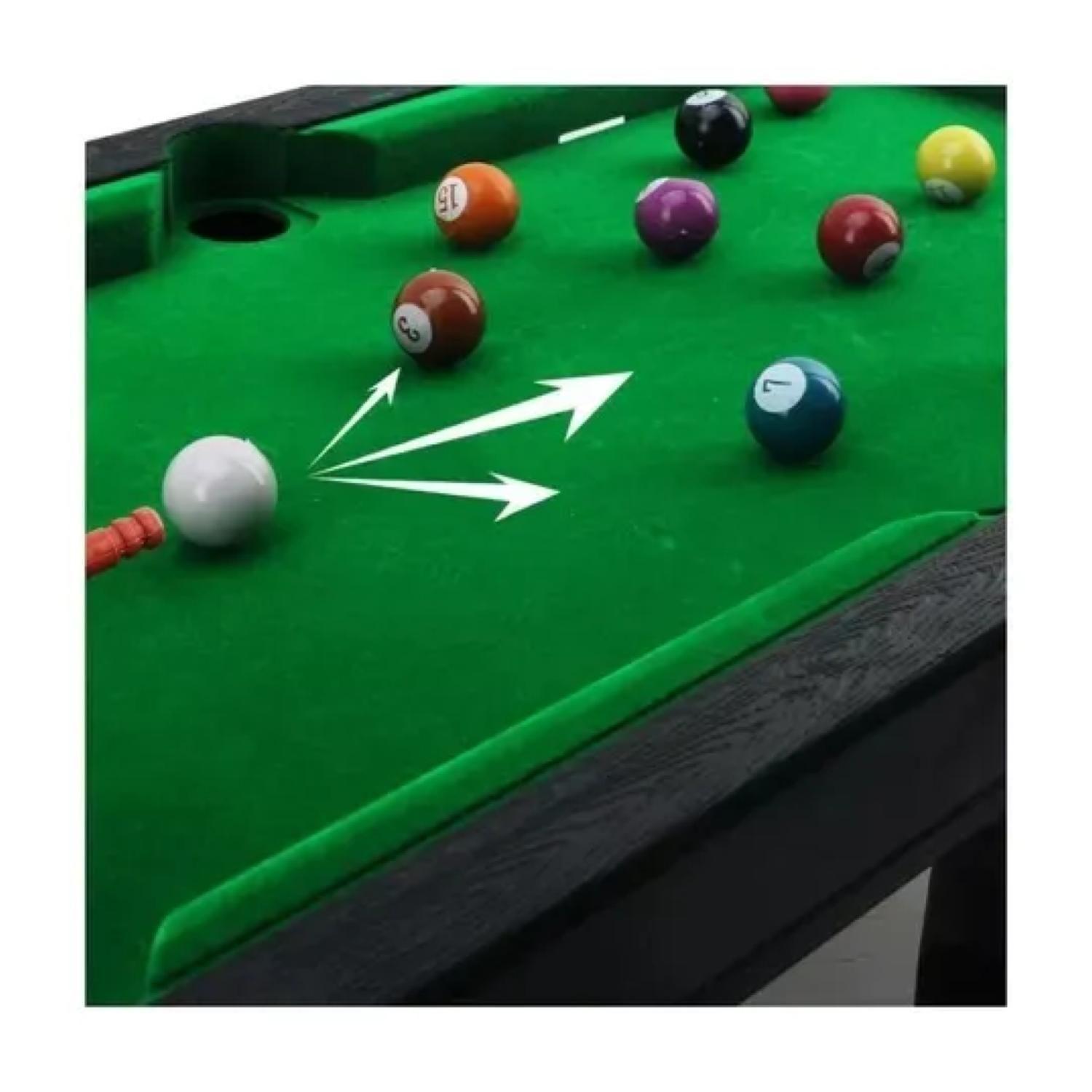 Juguete Mini Mesa De Pool Billar Con Accesorios Infantil-3