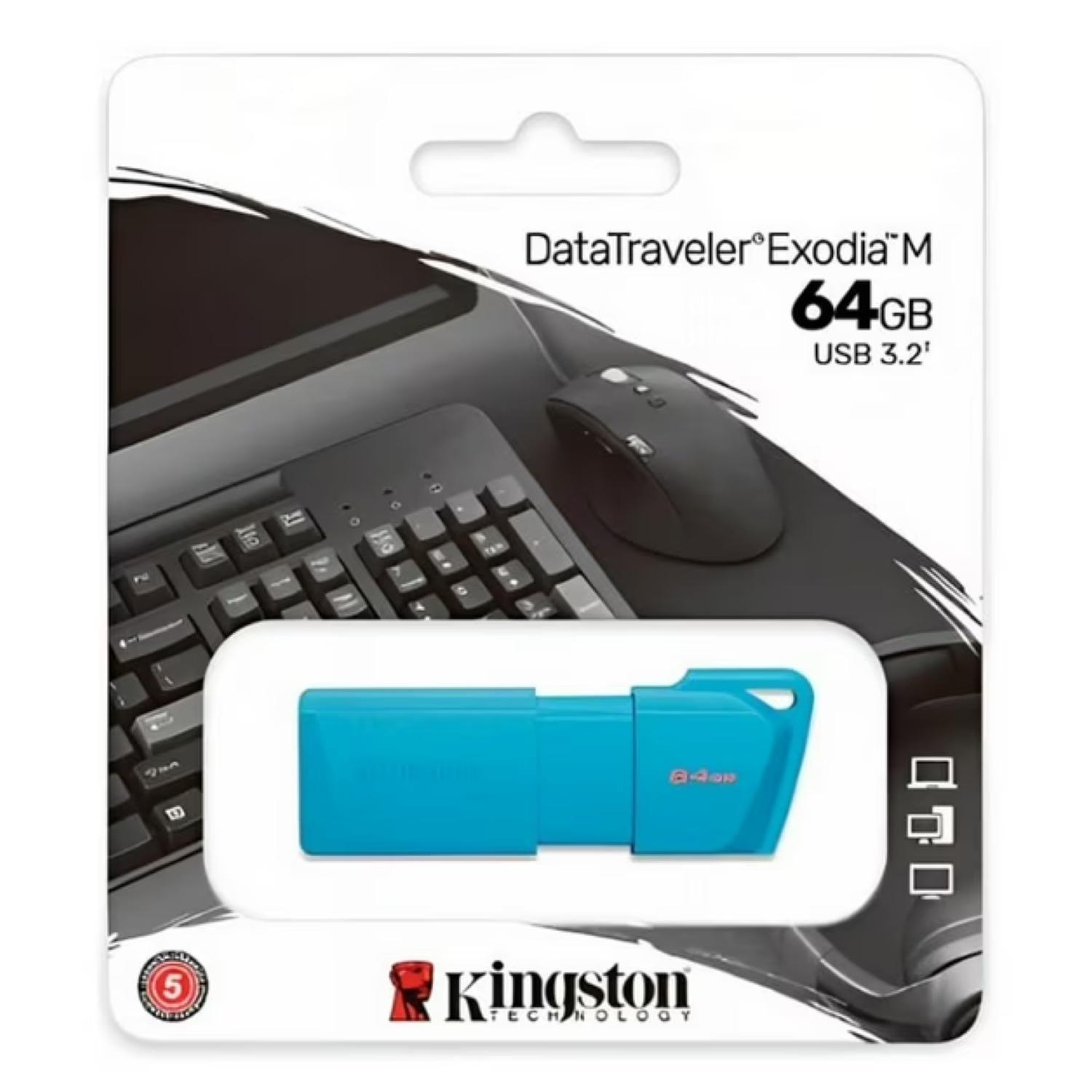 Pendrive USB 3.2 64Gb Celeste DTXM Neon-3