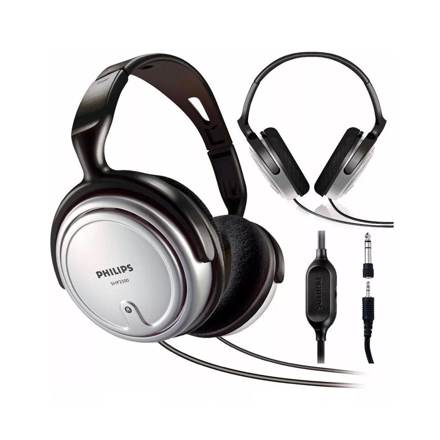 Audifonos Over Ear Jack 3.5mm Gris Shp2500 Philips-5