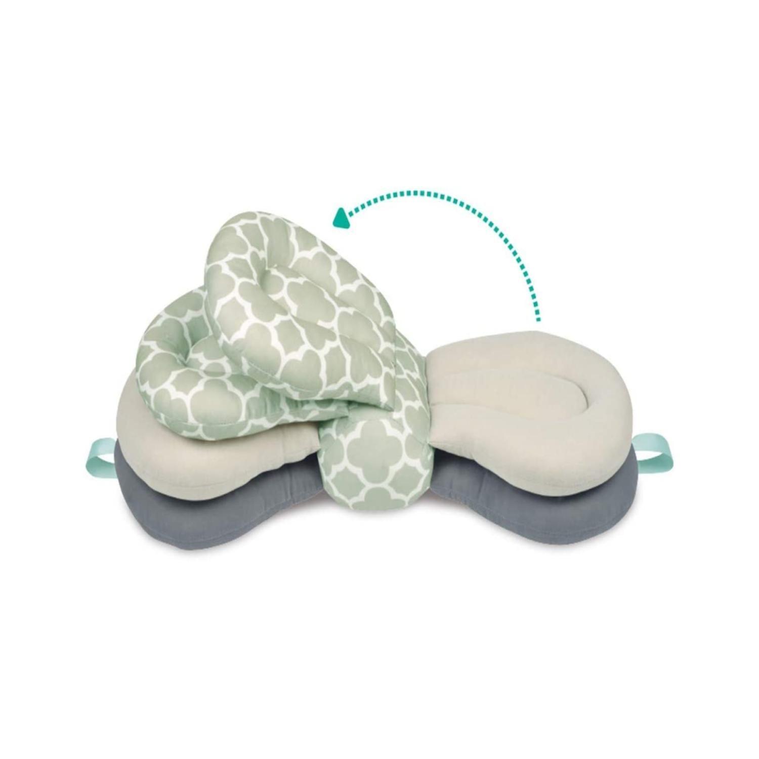 Almohada Cojin Para Lactancia Amamantar Infantil Verde-2