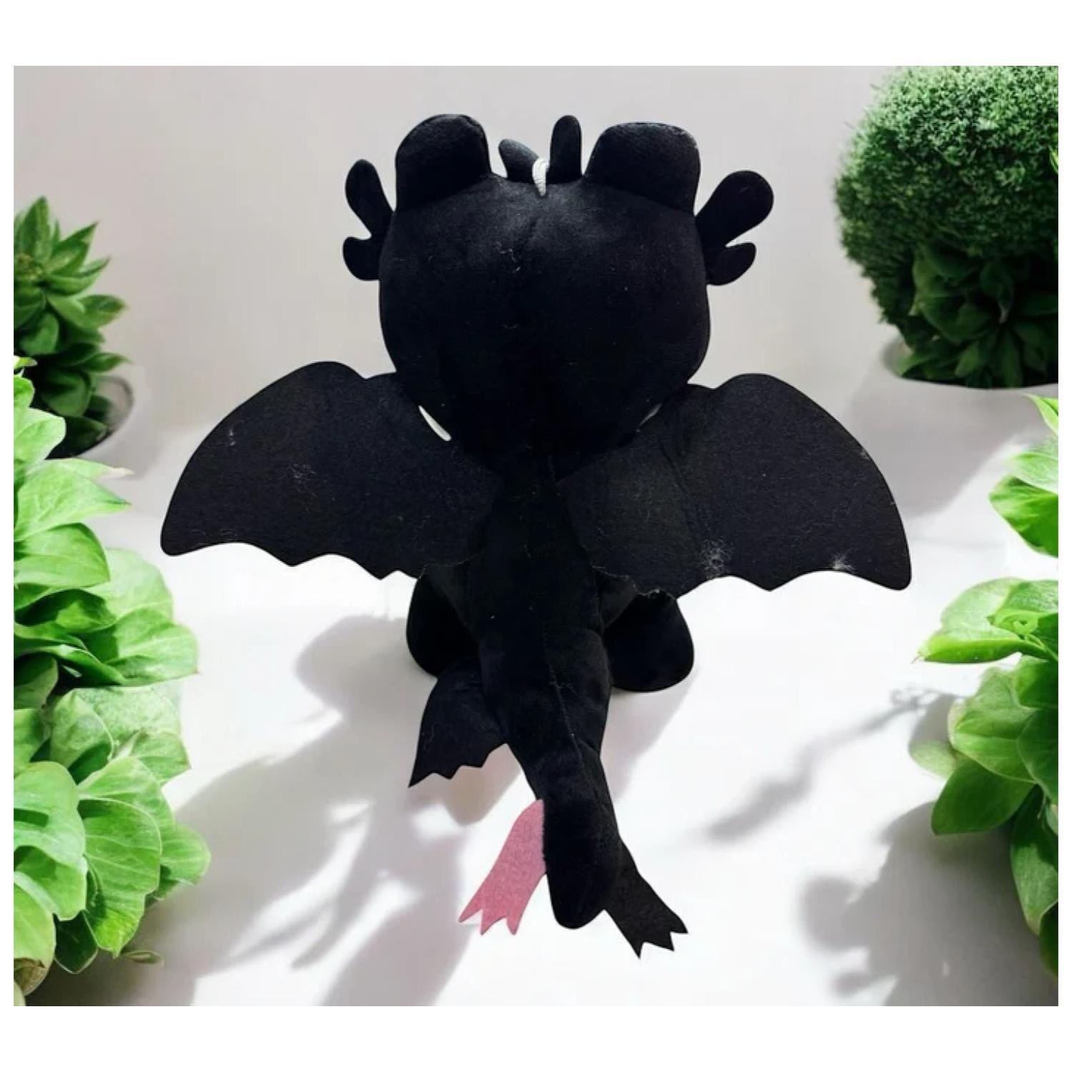 Juguete Peluche Chimuelo Bebe 25cm Negro Infantil-2