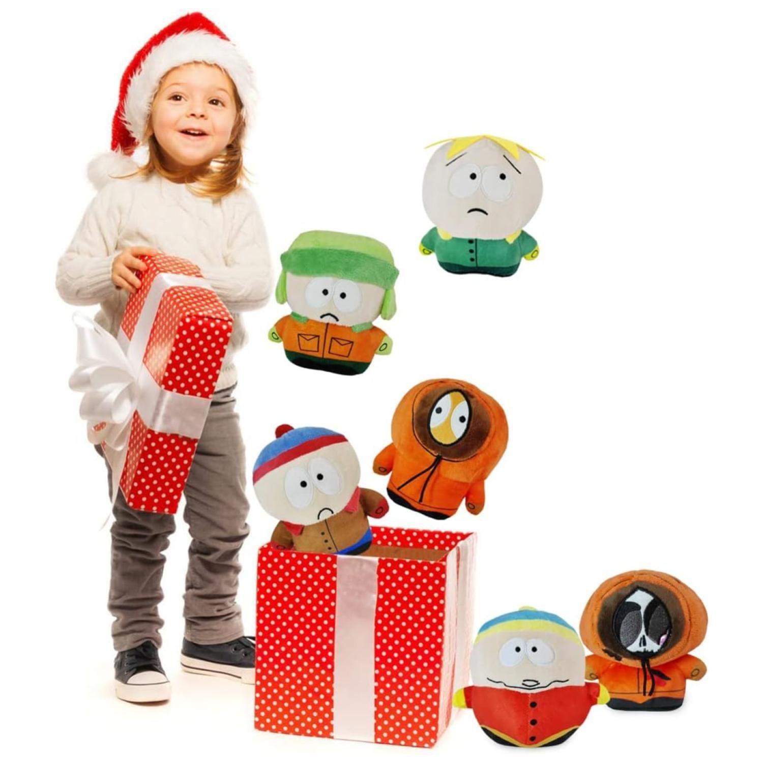 Pack 6 Peluches De 20cm South Park Caricaturas Infantiles-3