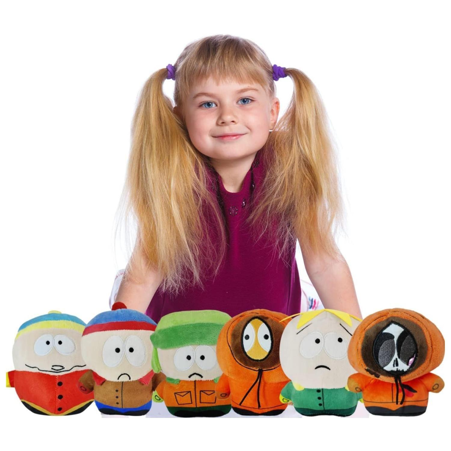 Pack 6 Peluches De 20cm South Park Caricaturas Infantiles-4