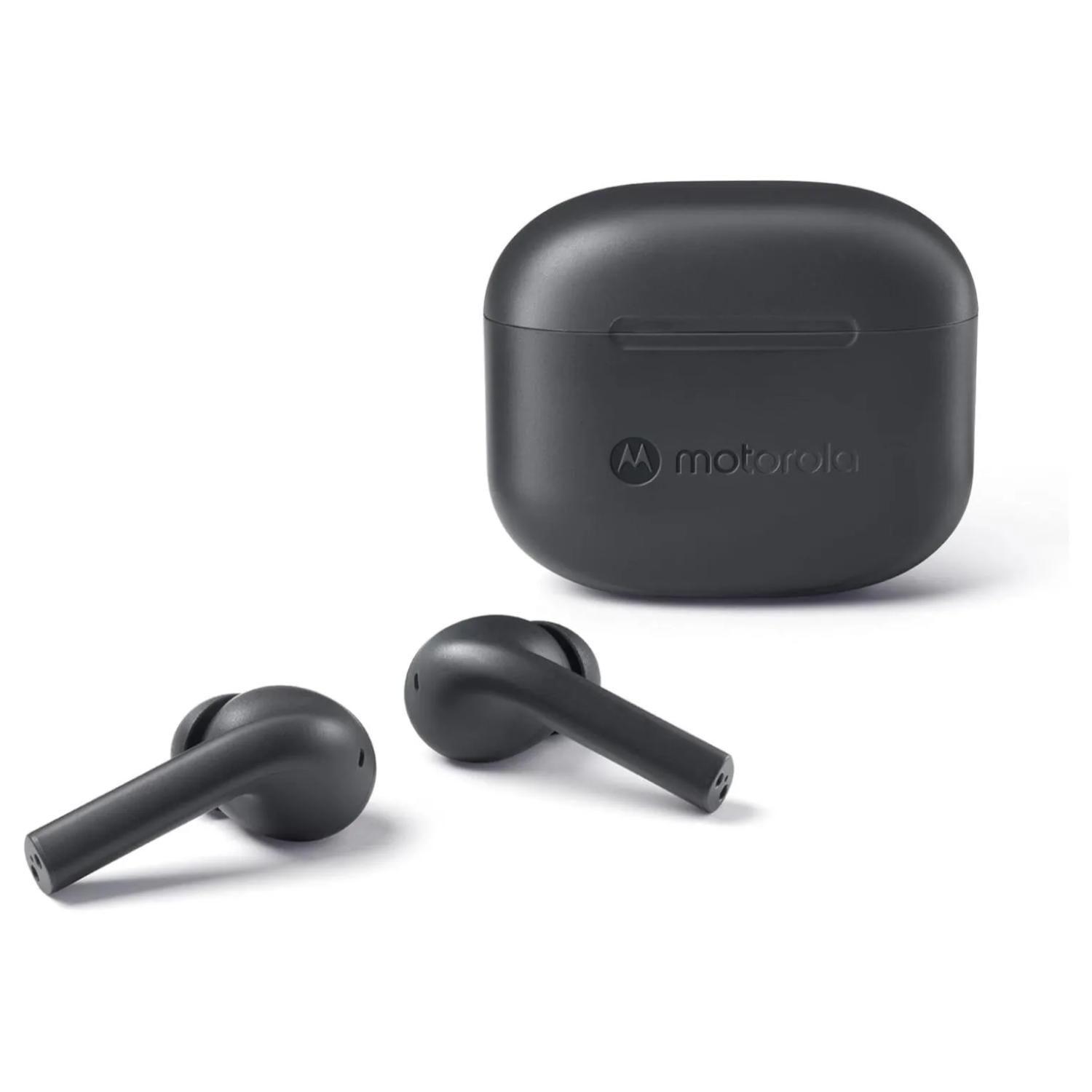 Audifonos Bluetooth TW IPX4 Recargables Moto Buds 065 Negro-1