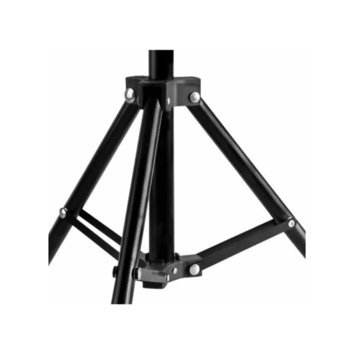 Tripode Atril Portatil 2.1m Plegable Negro-2