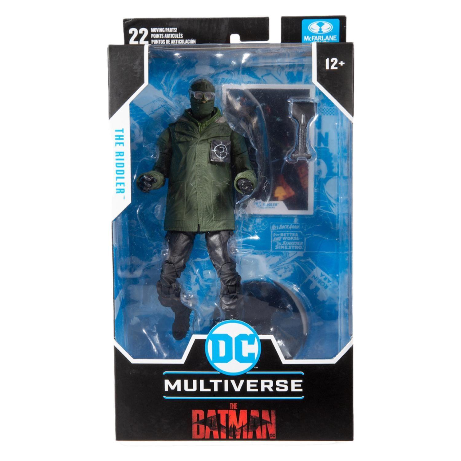 Juguete Figura De Accion Acertijo The Riddler 20cm Infantil-3