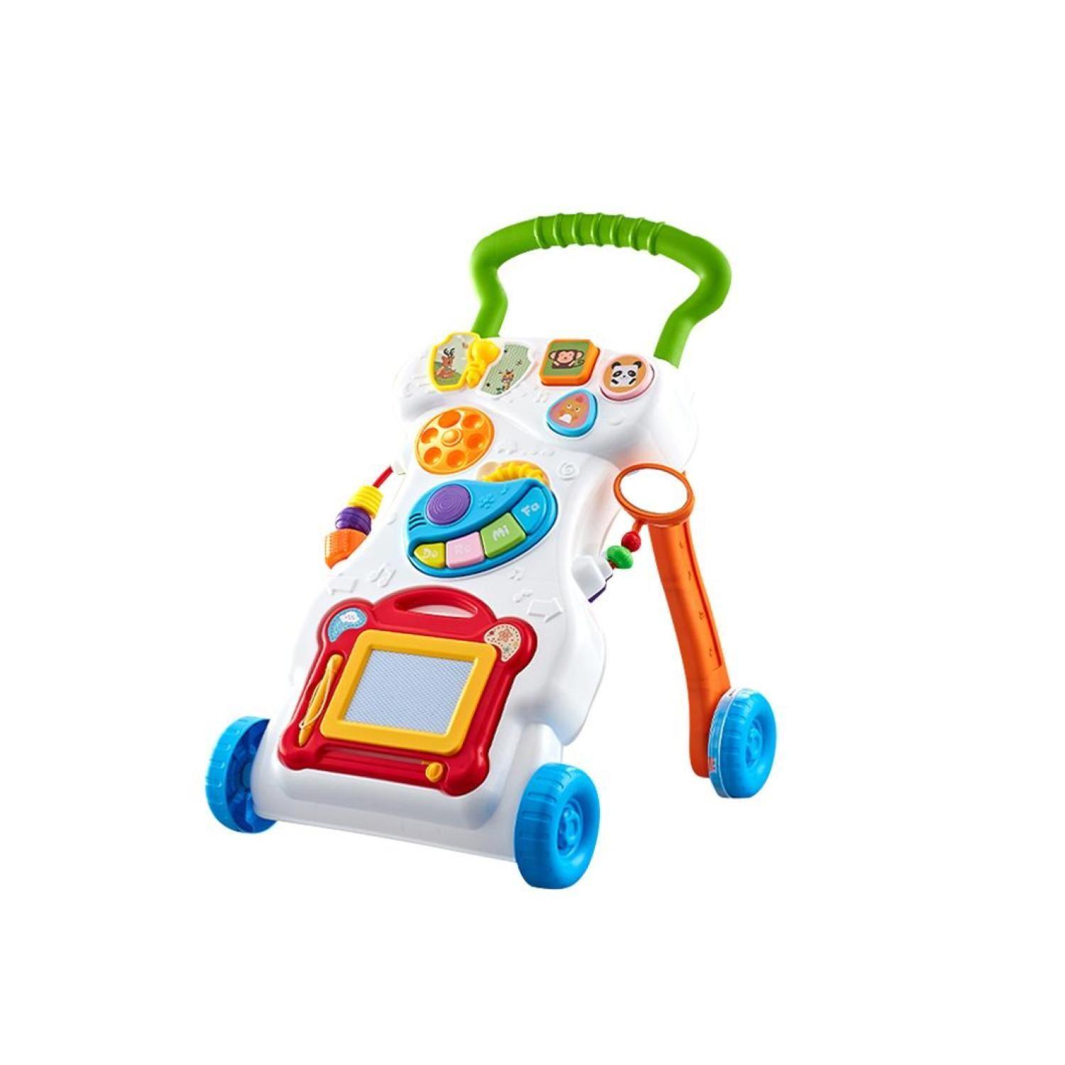 Juguete Andador Didactico 2 En 1 Mesa De juegos Sonidos Infantil-1
