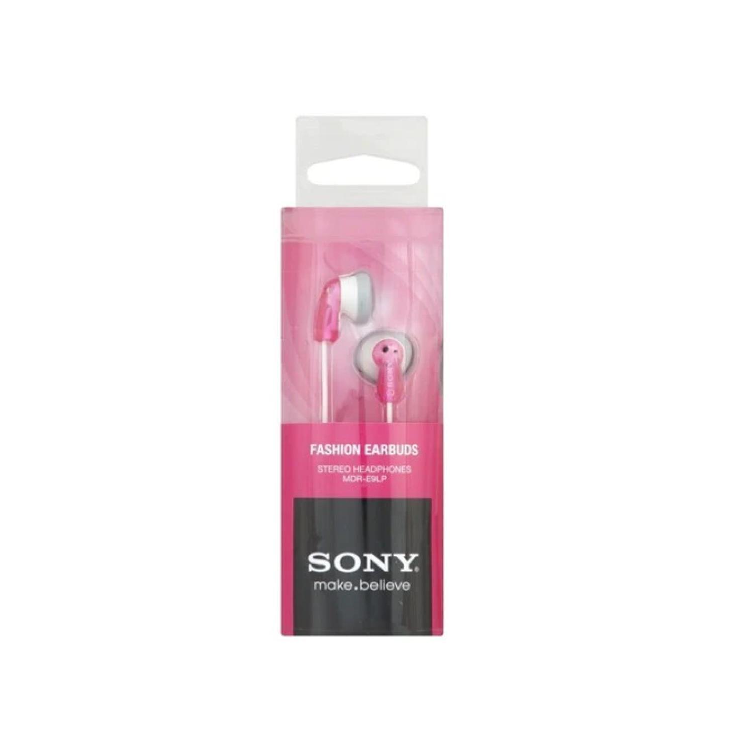 Audifonos De Tapon Jack 3.5mm Rosado MDR-E9LP Sony-2