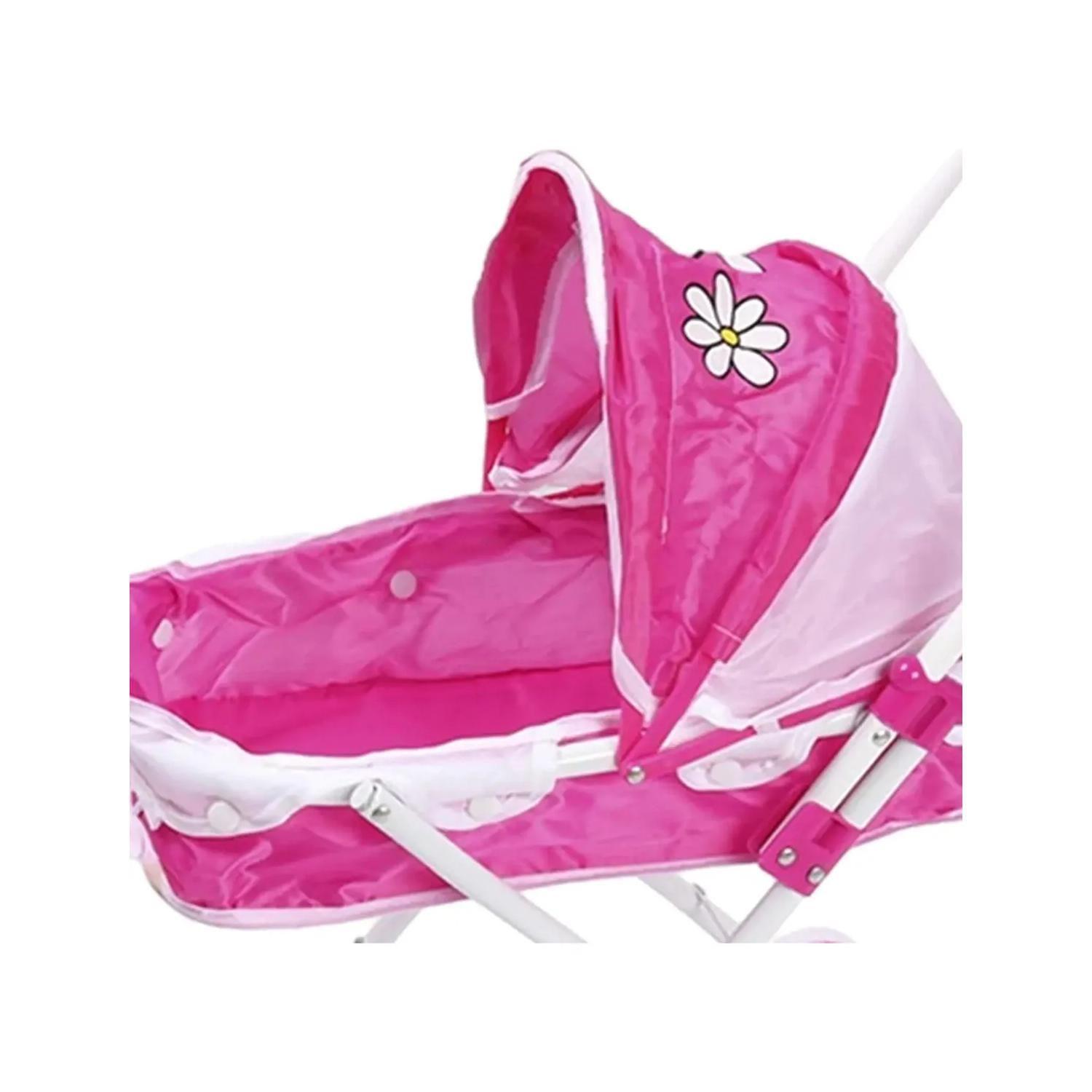 Juguete Coche De Mu ecas 34x25x55cm Rosado Infantil-3