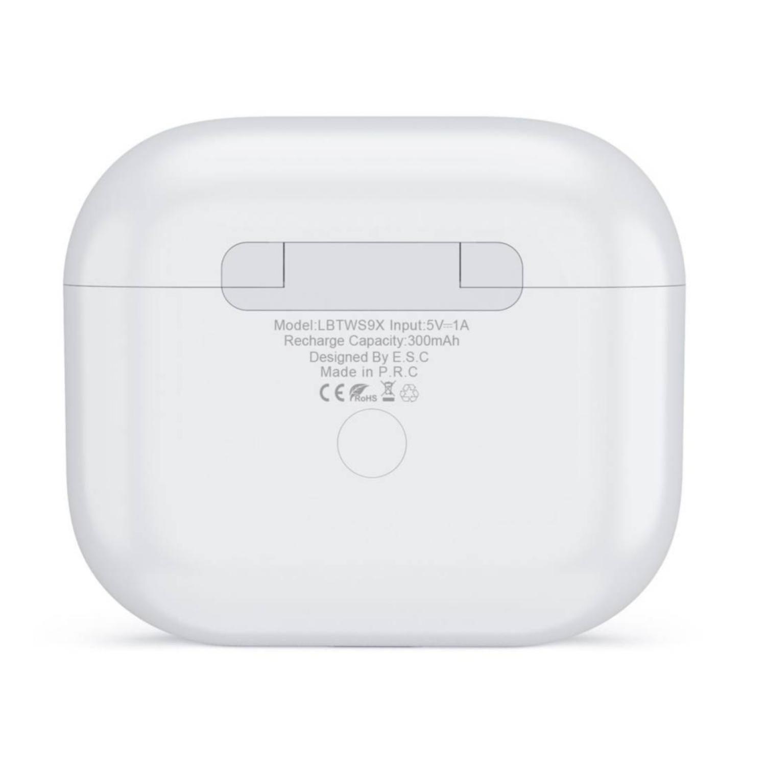 Audifonos Bluetooth TWS Recargables Blanco ANC Pro-1