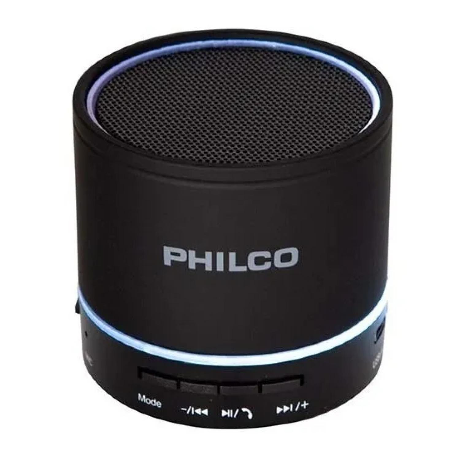 Parlante Portatil Bluetooth USB 3W Negro P295 Philco-0