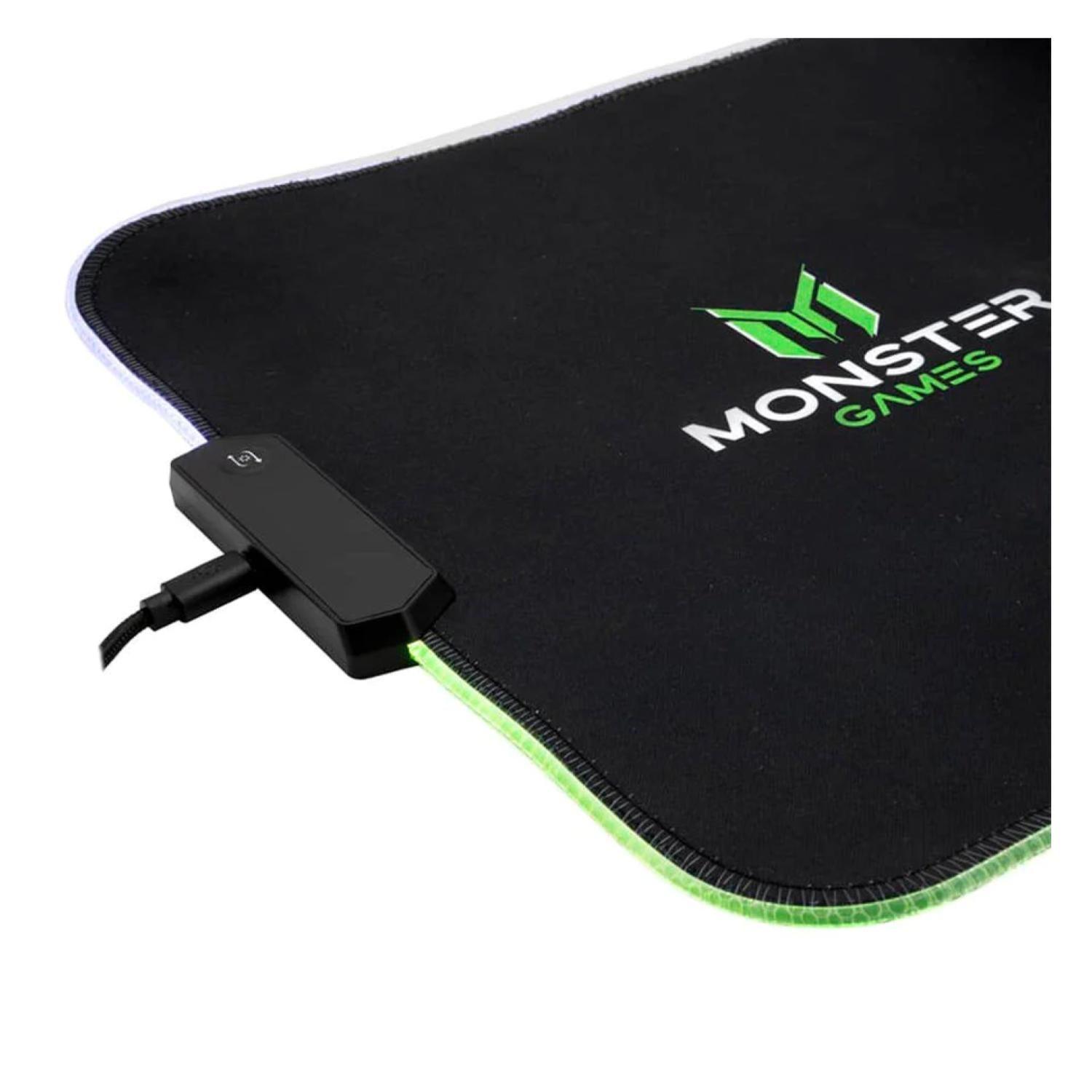 MousePad Gamer USB RGB XL 80x30cm Xtreme Monster Games-2