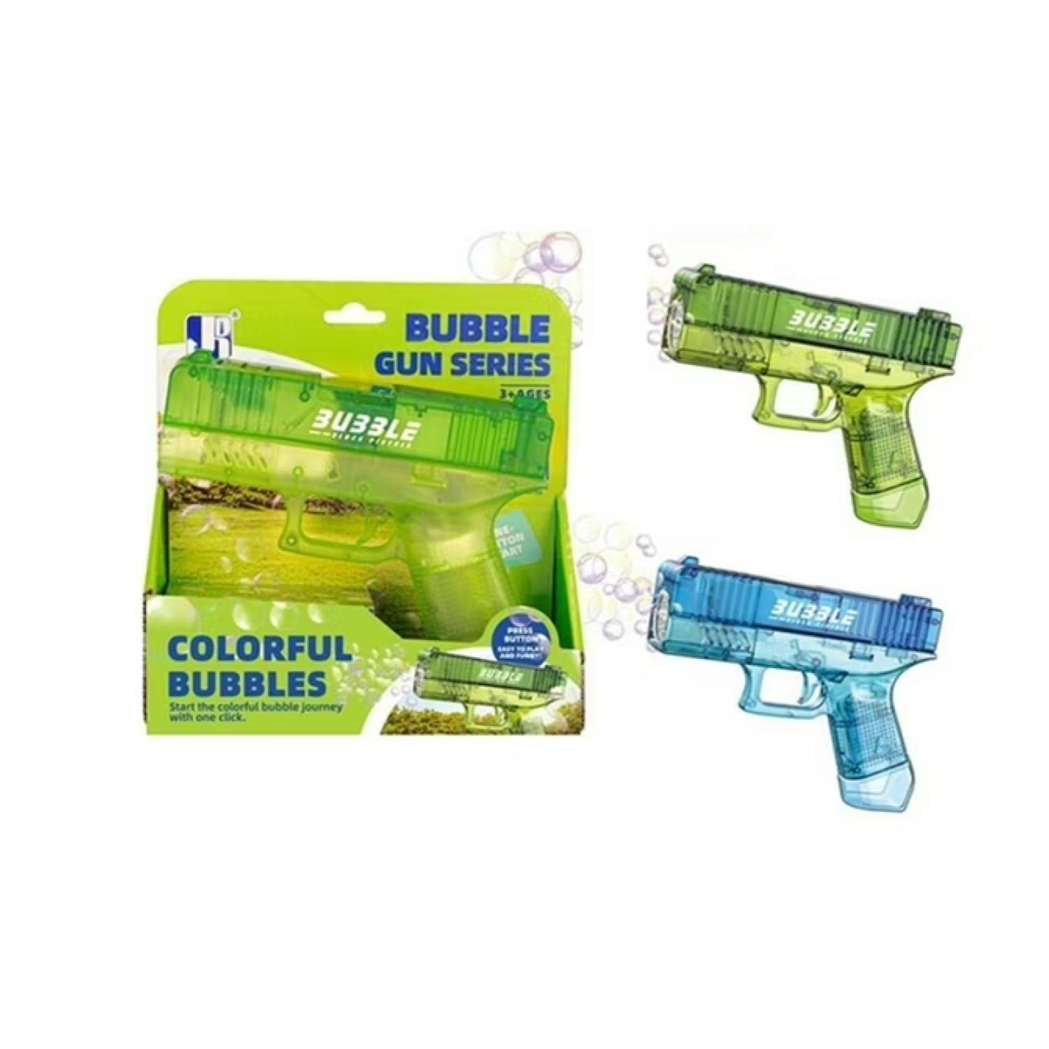 Juguete Lanza Burbujas 6 Orificios Multicolor Infantil-2
