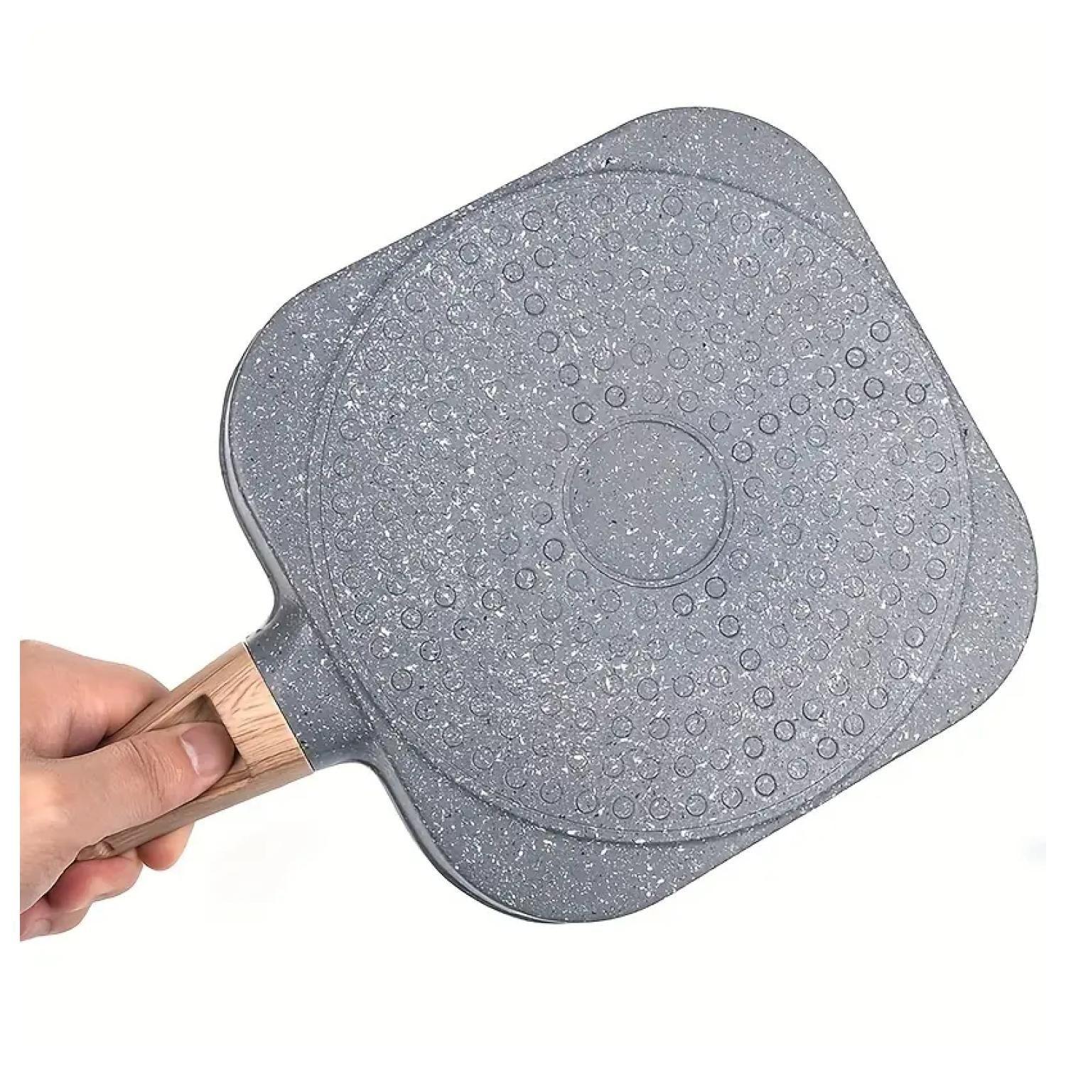 Sarten Antiadherente 4 Secciones Multiusos Negro 45x45x15cm-2