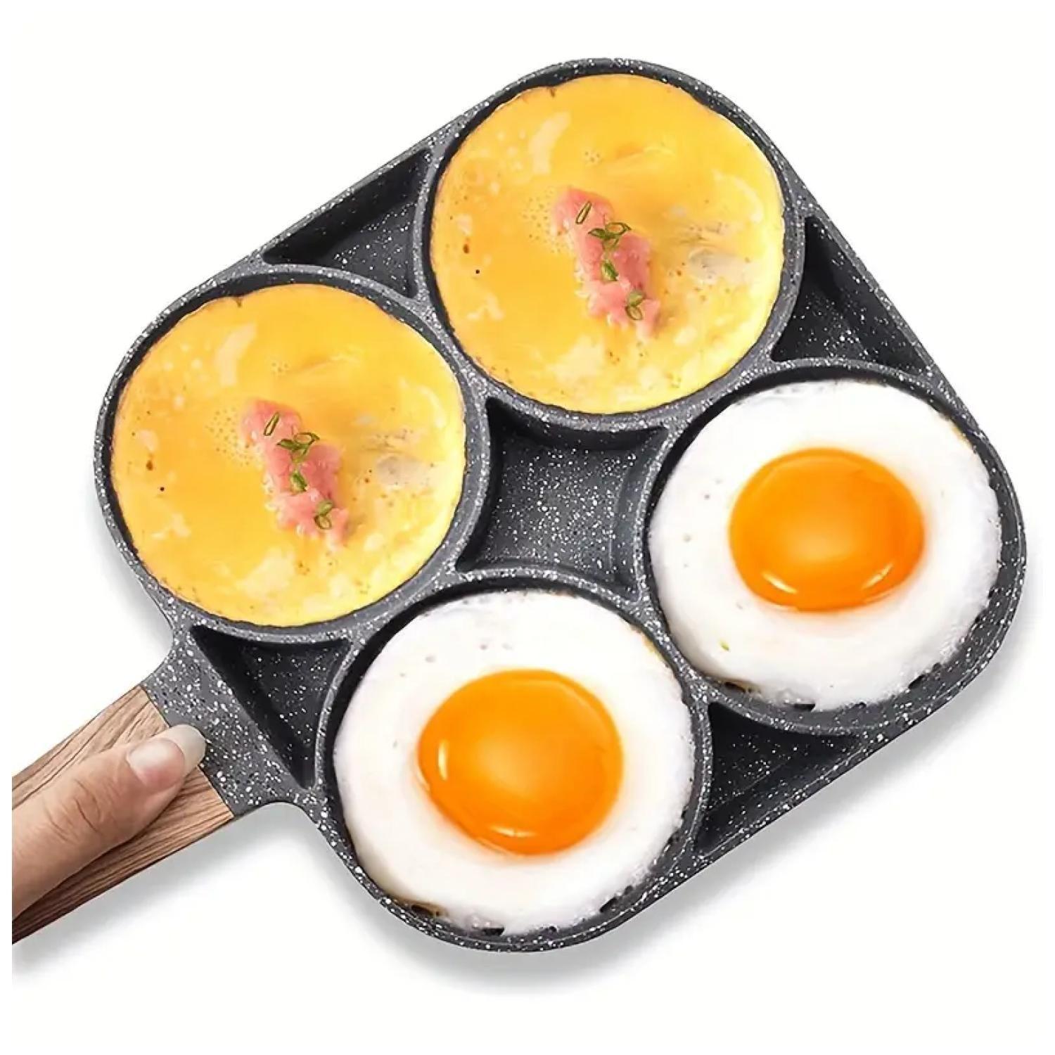 Sarten Antiadherente 4 Secciones Multiusos Negro 45x45x15cm-3