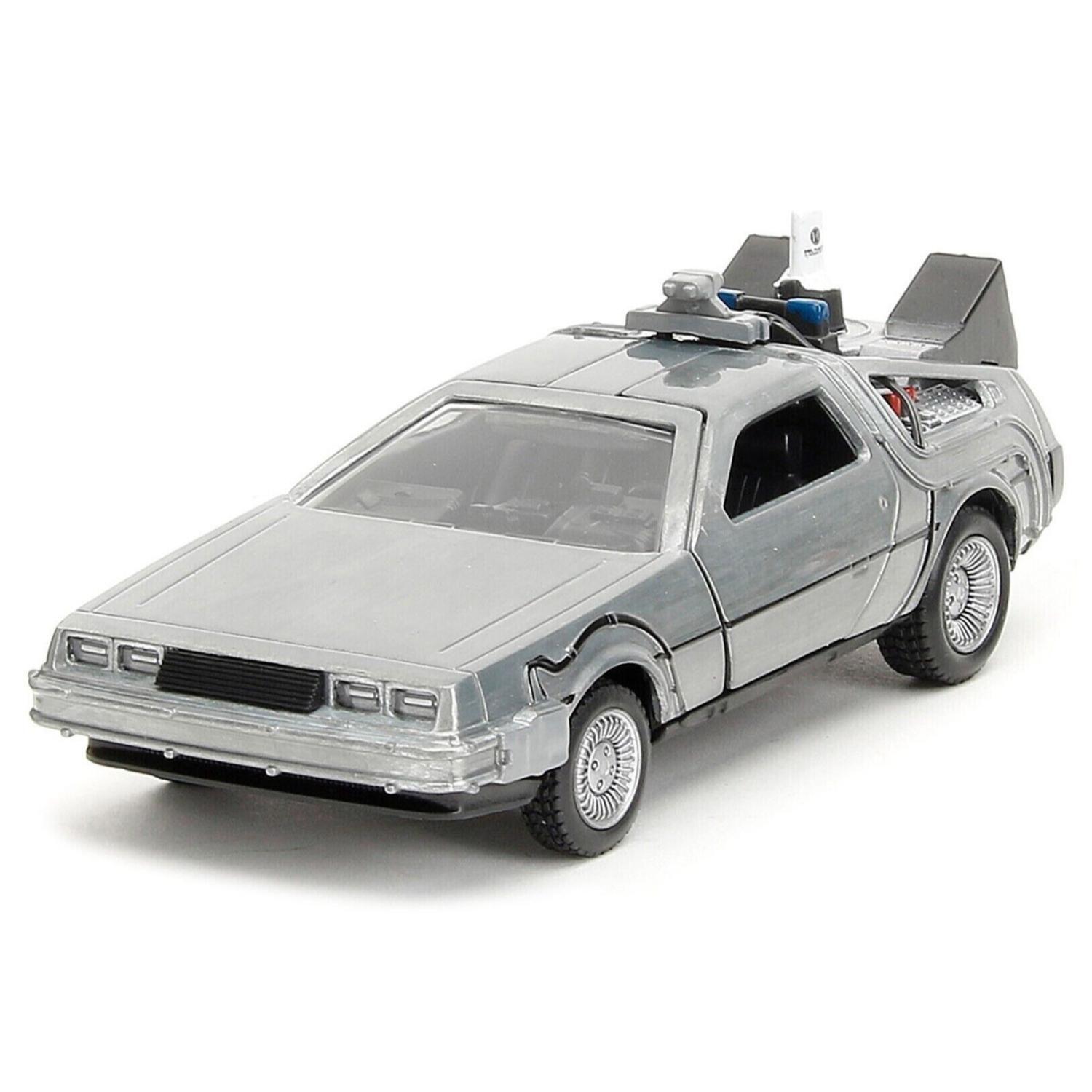 Pack 3 Juguete Auto Delorean 1:32 Back To The Future III-1