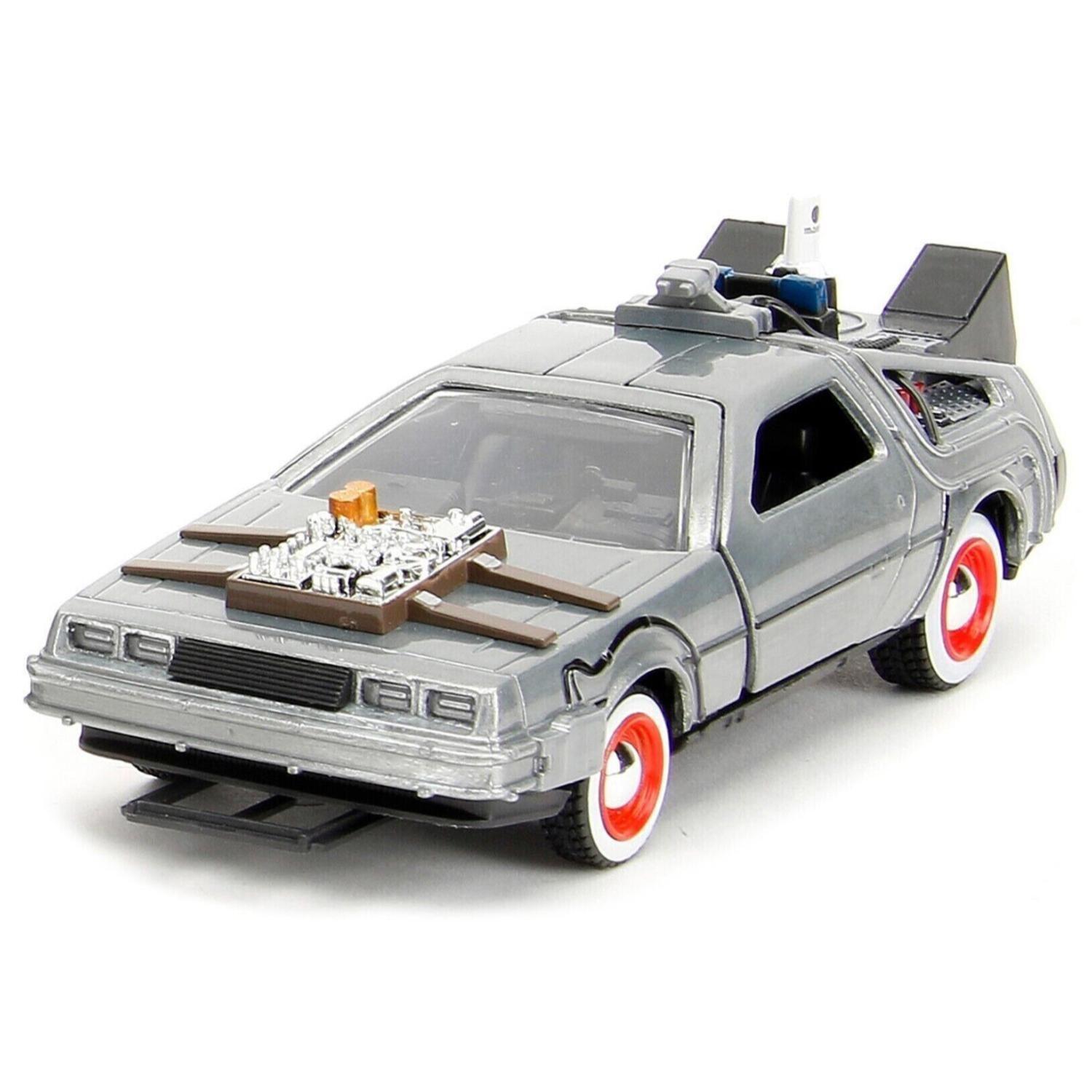 Pack 3 Juguete Auto Delorean 1:32 Back To The Future III-2