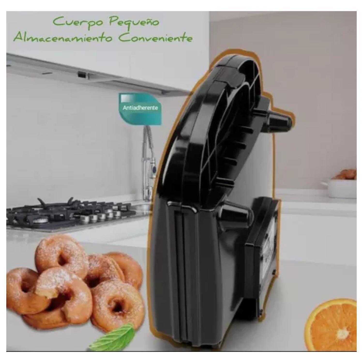 Maquina De Donas 6 Mini Donas 850W Antiadherente R588-6
