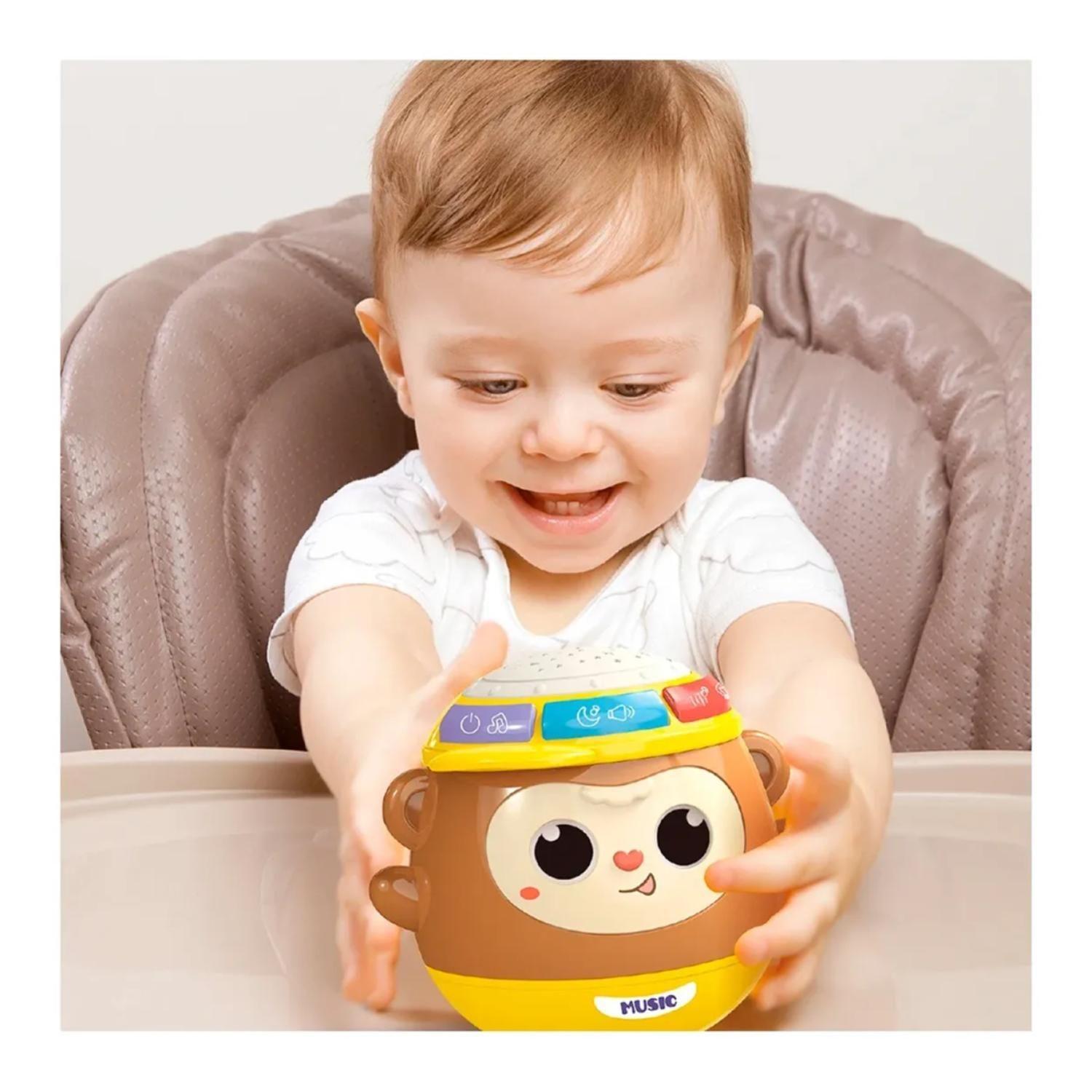 Juguete Tambor Musical Didactico Para Bebes Cafe Infantil-2