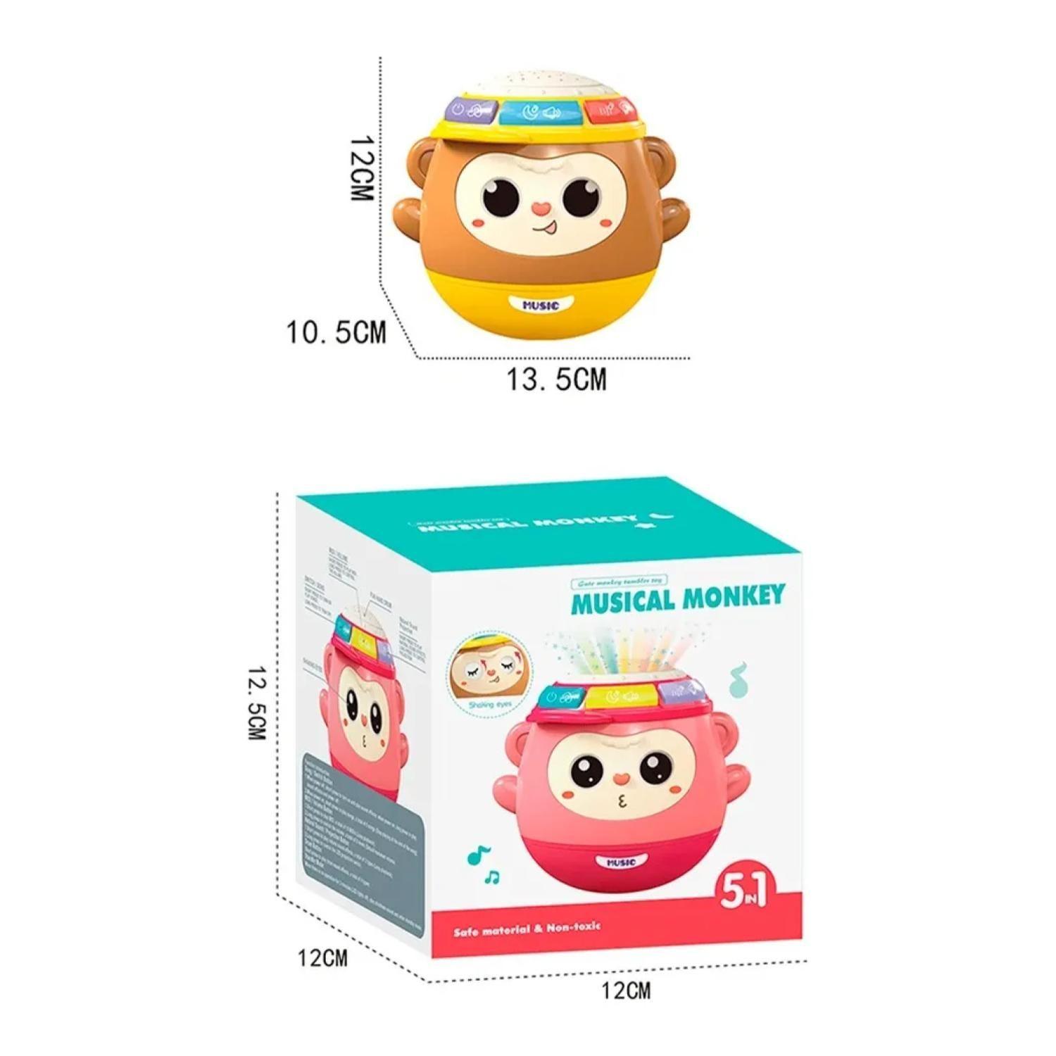 Juguete Tambor Musical Didactico Para Bebes Cafe Infantil-4