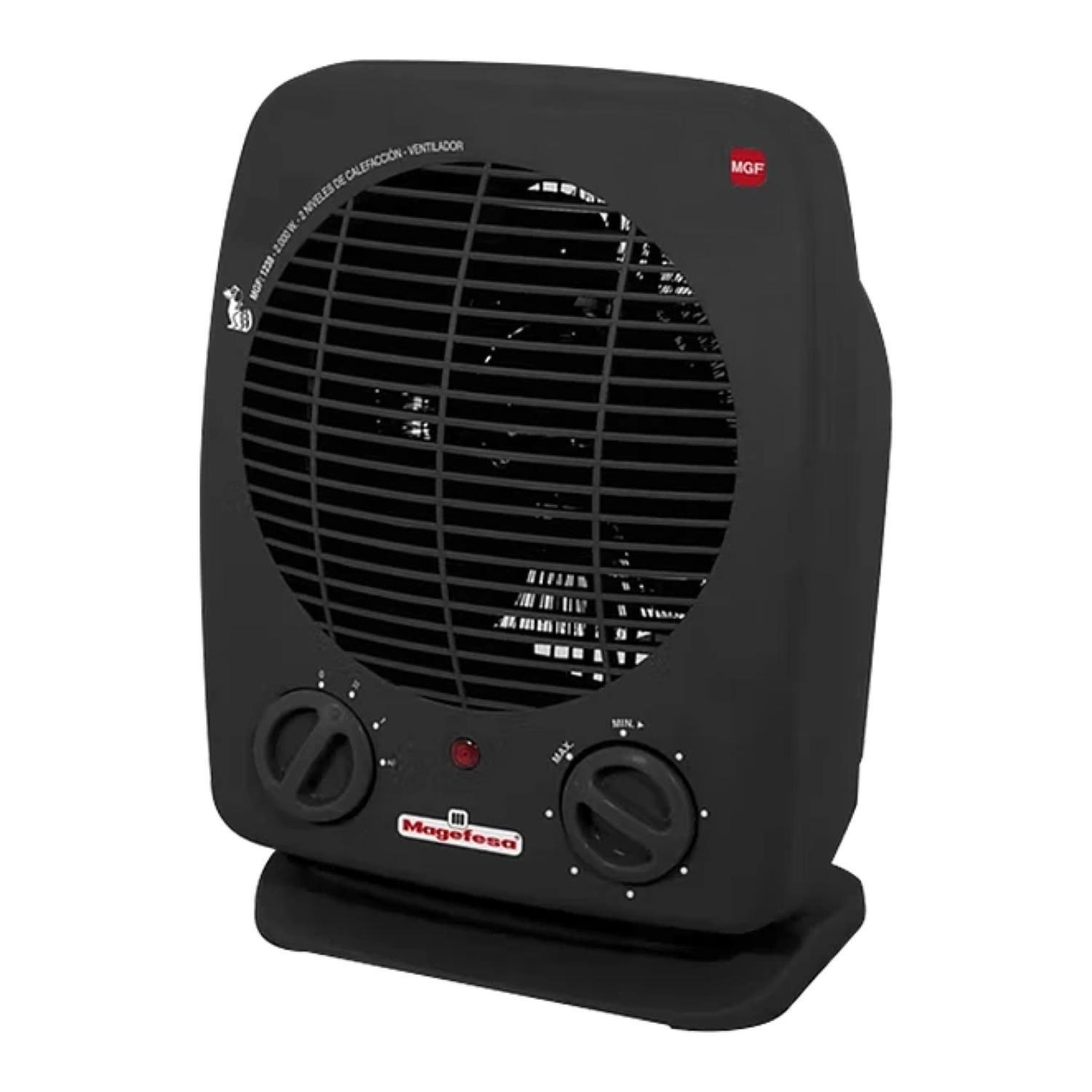 Calefactor Termoventilador 2000W Negro Doggy MGF-1238 Magefesa-0