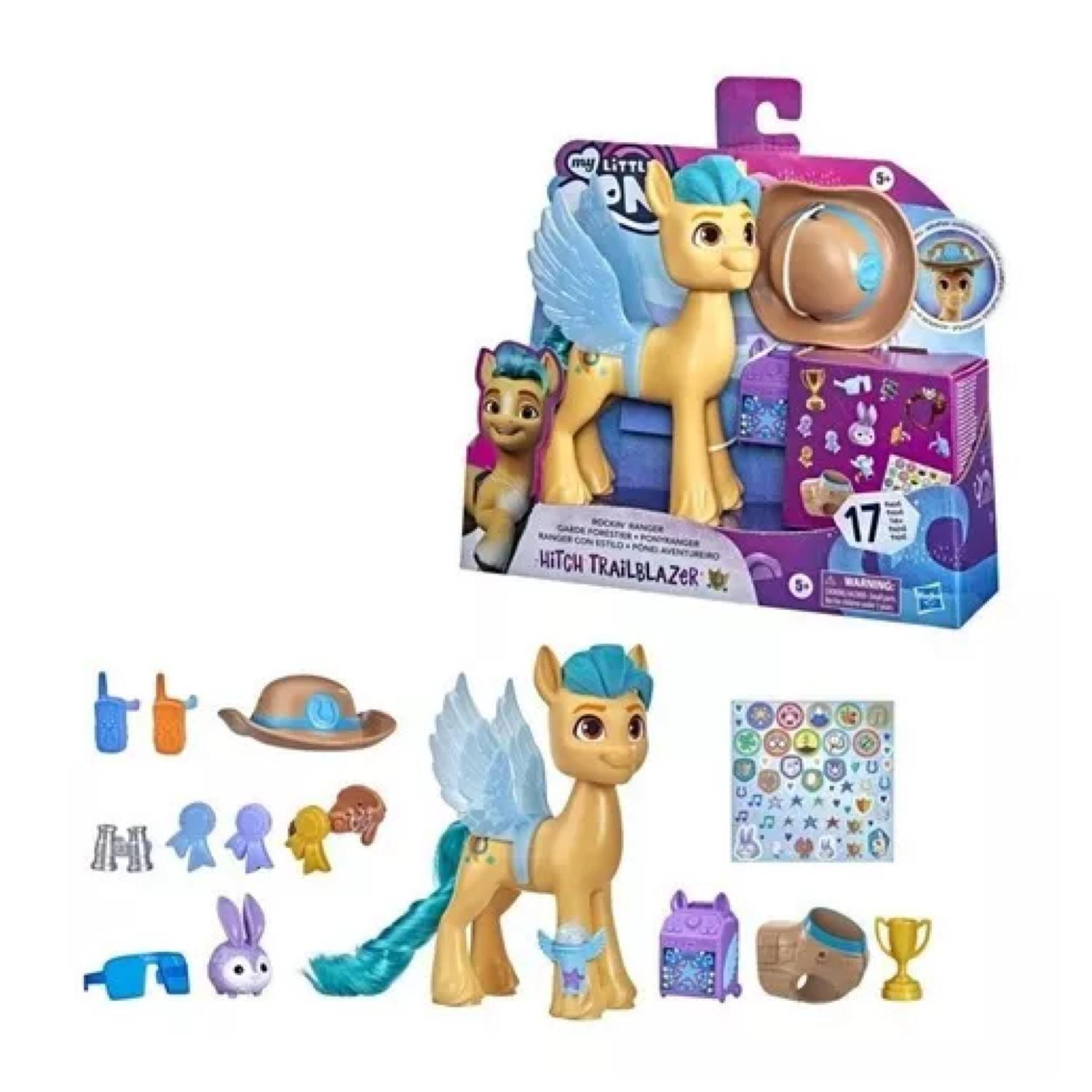 Juguete My Little Pony Hitch Trailblazer Aventura De Cristal-1