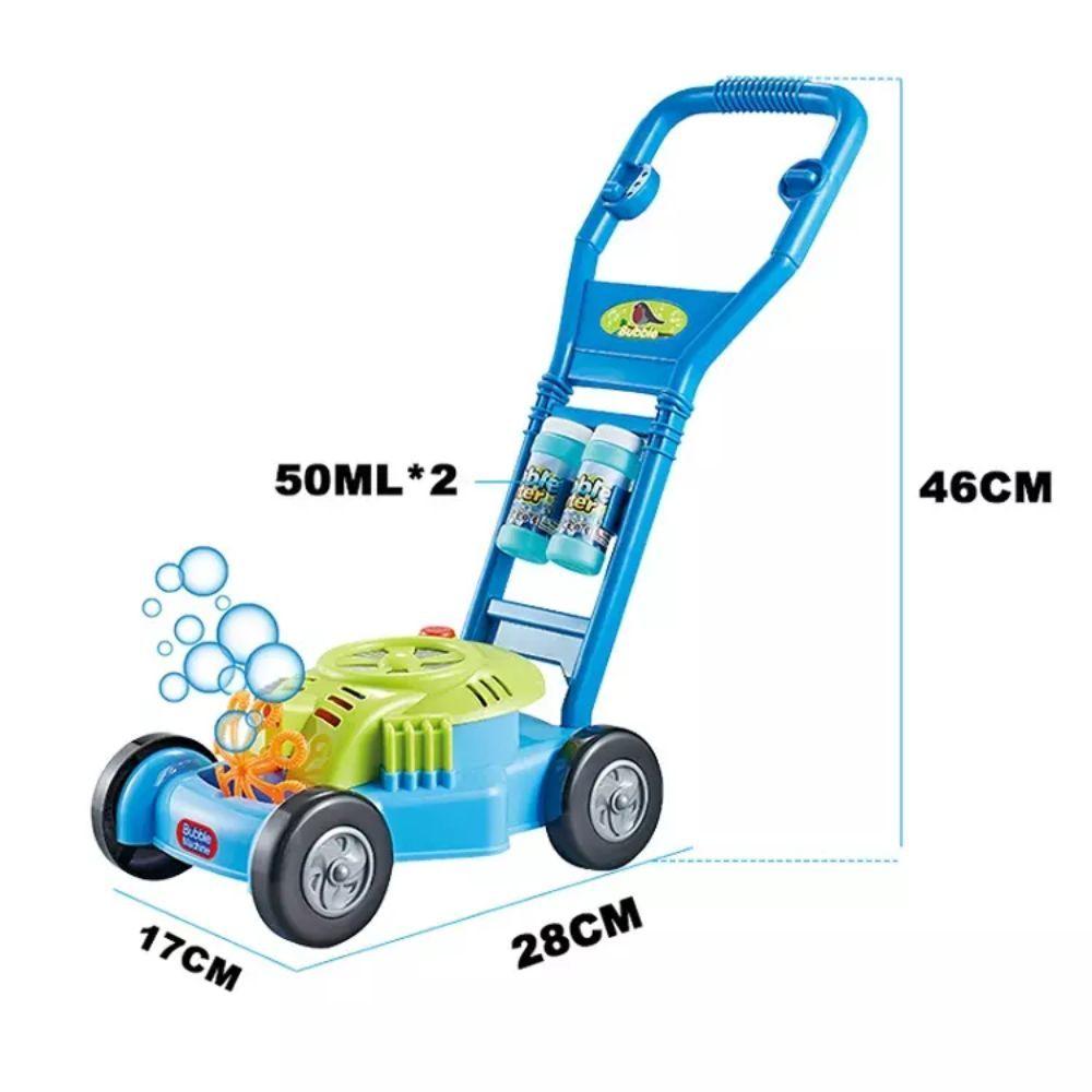 Juguete Carrito Caminador Lanza Burbujas Azul Infantil-1