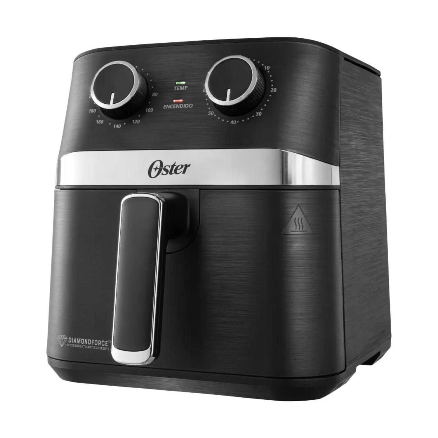 Freidora De Aire Air Fryer 4 Litros 1300W Negro 401MDF Oster-0
