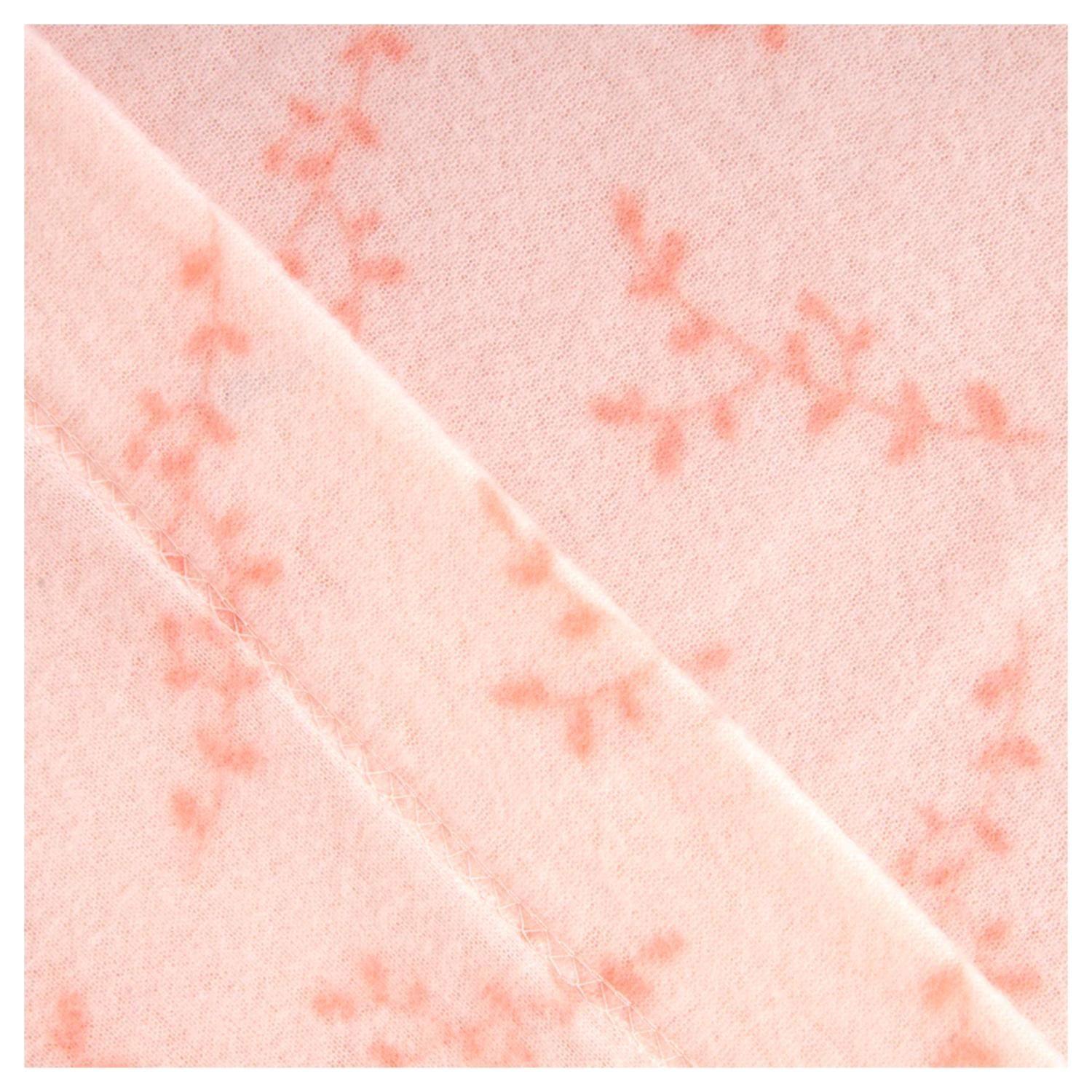 Juego De Sabanas De Polar 2 Plazas 240x210cm Rosado Estampado Mashini-3