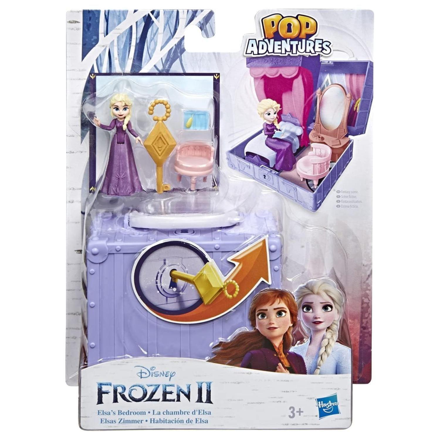 Juguete Maleta Escena Frozen 2 Pueblo Pop Up Habitacion Elsa-0