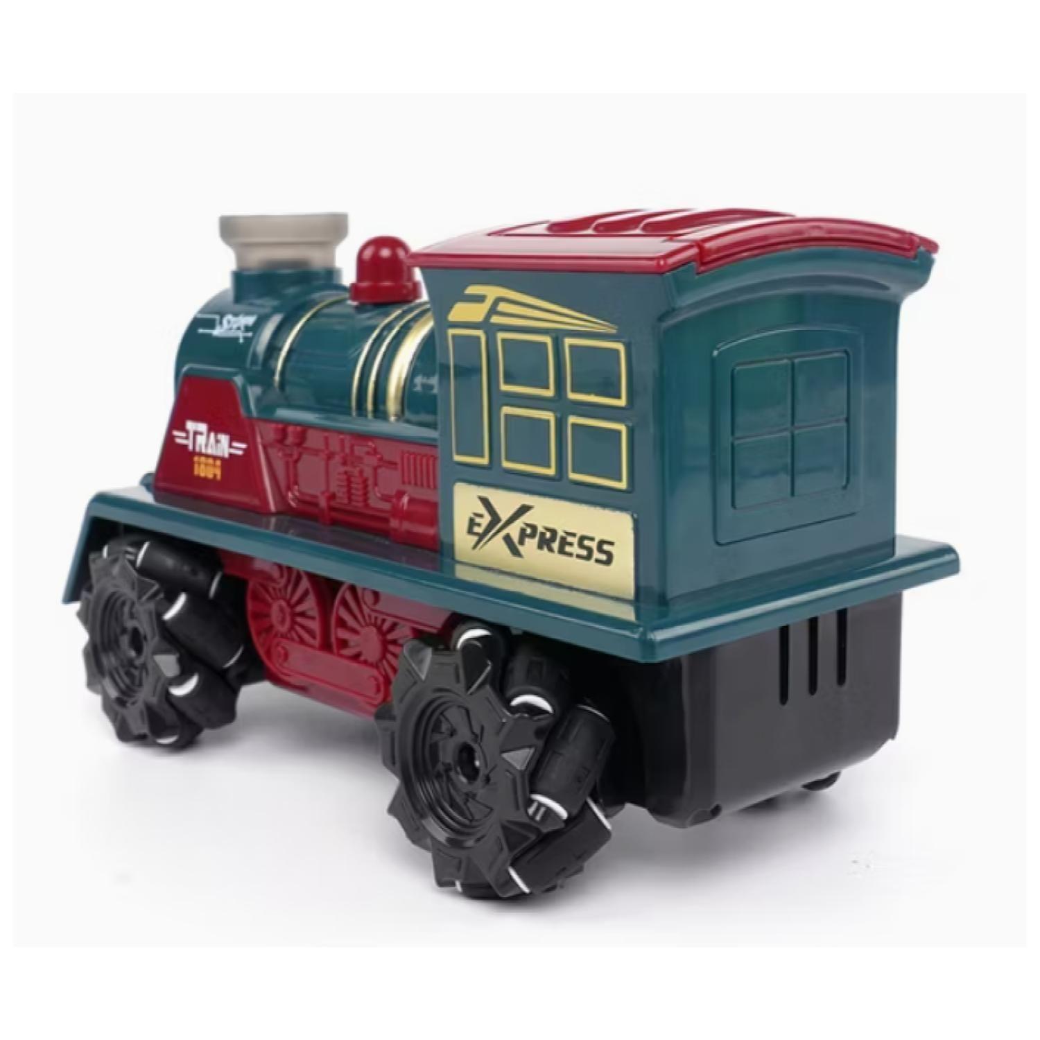 Juguete Auto Tren A Control Remoto Con Luces Sonido Infantil-1