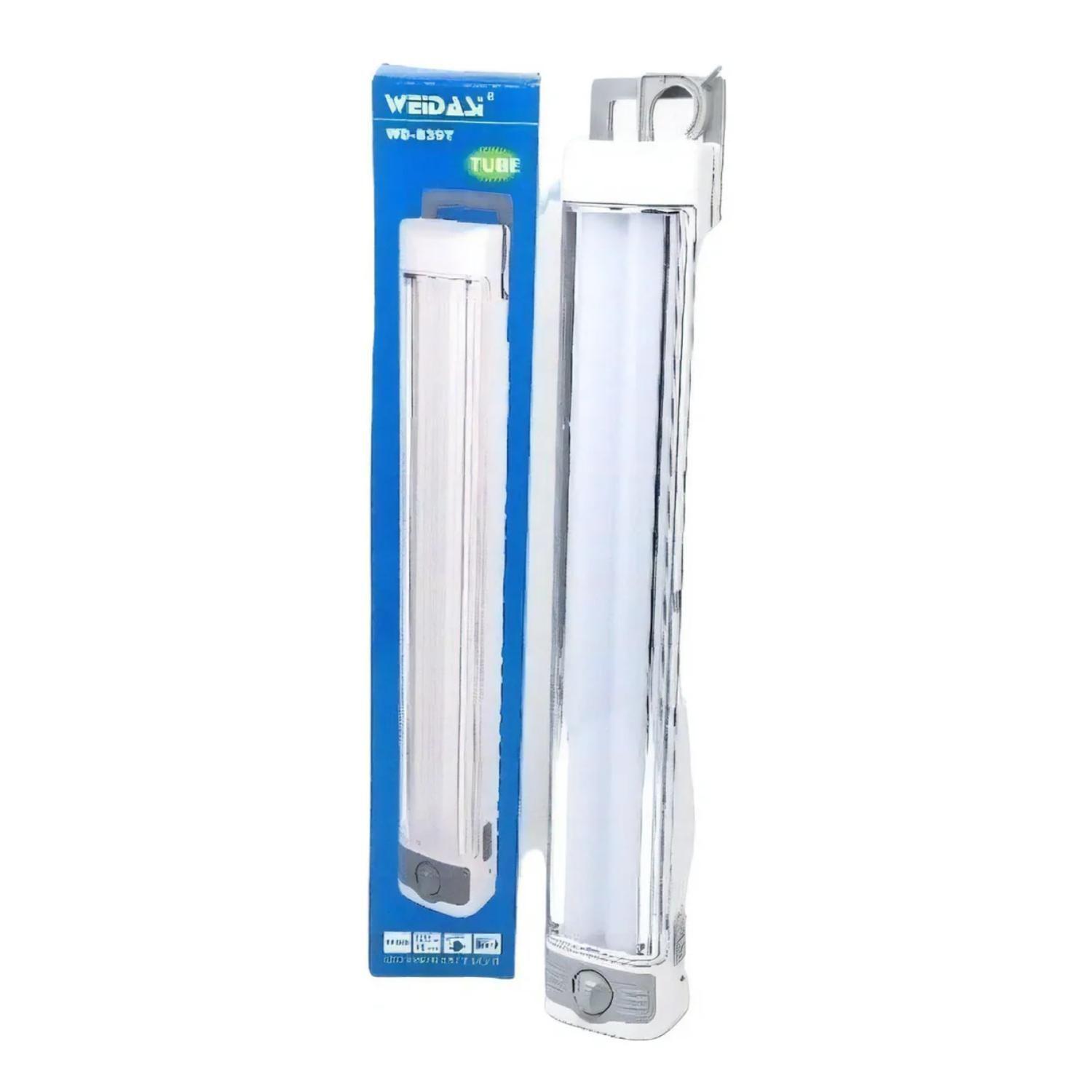 Lampara De Emergencia LED Recargable Portatil Blanca-4