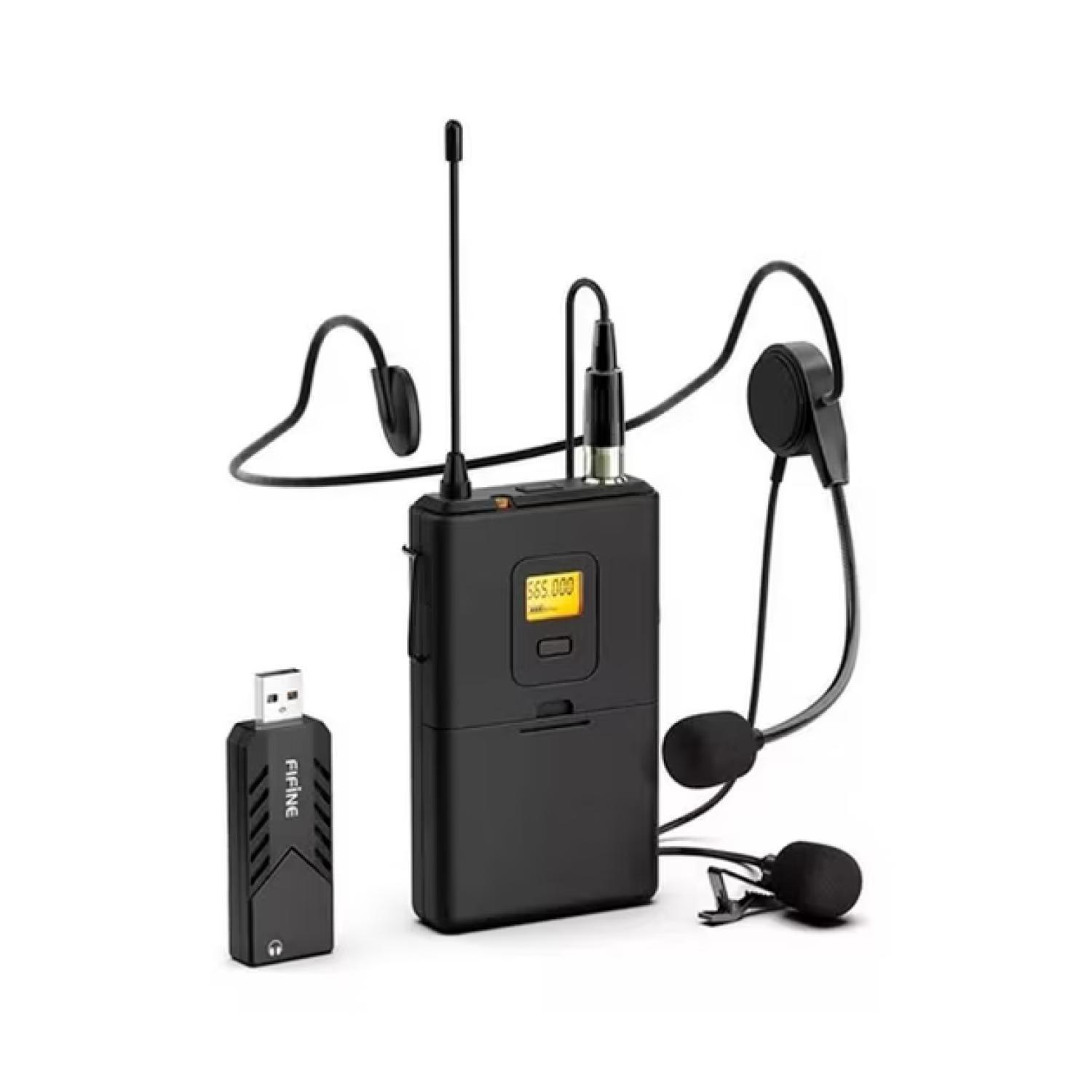 Microfono Inalambrico Solapa Negro K031B-3