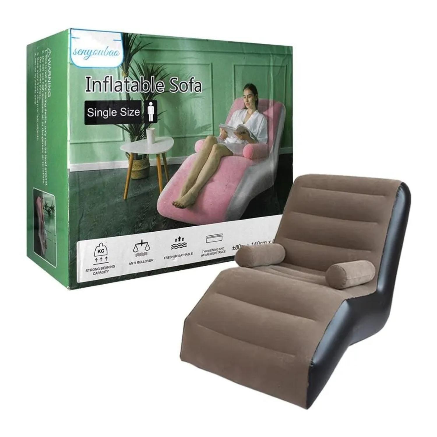 Sofa Cama Inflable Reclinable Interiores O Exteriores-2