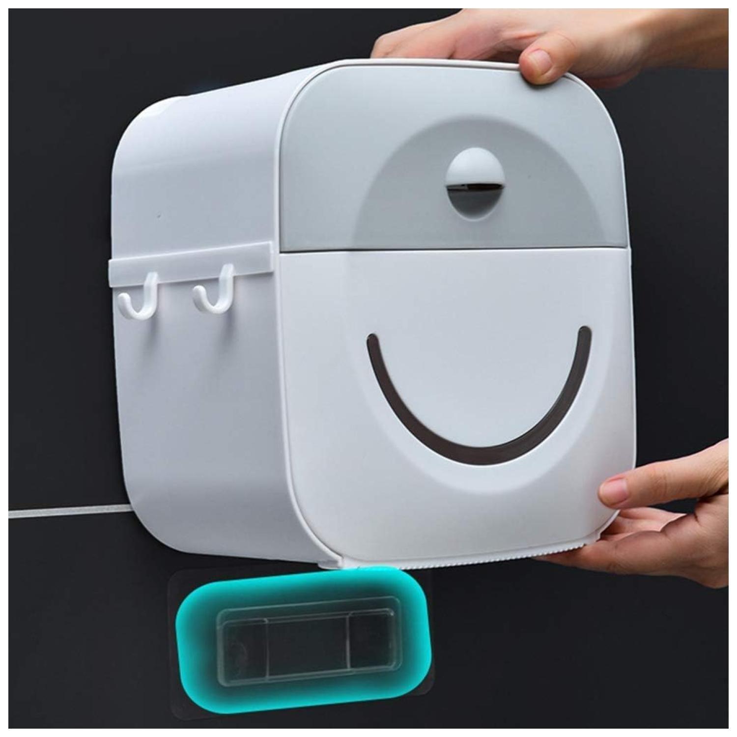 Dispensador De Papel Higienico Y Toallas Humedas 21x19cm-1