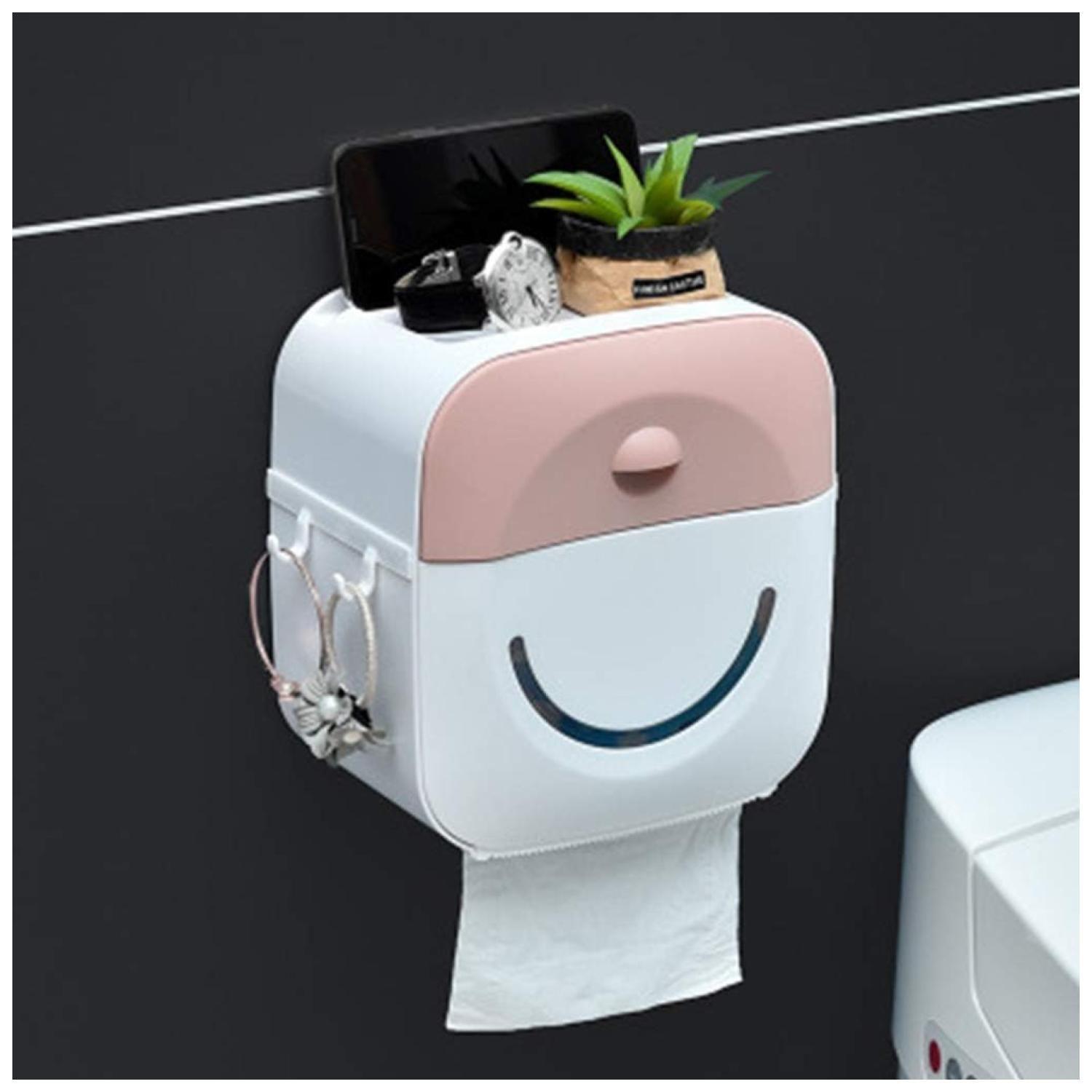 Dispensador De Papel Higienico Y Toallas Humedas 21x19cm-3