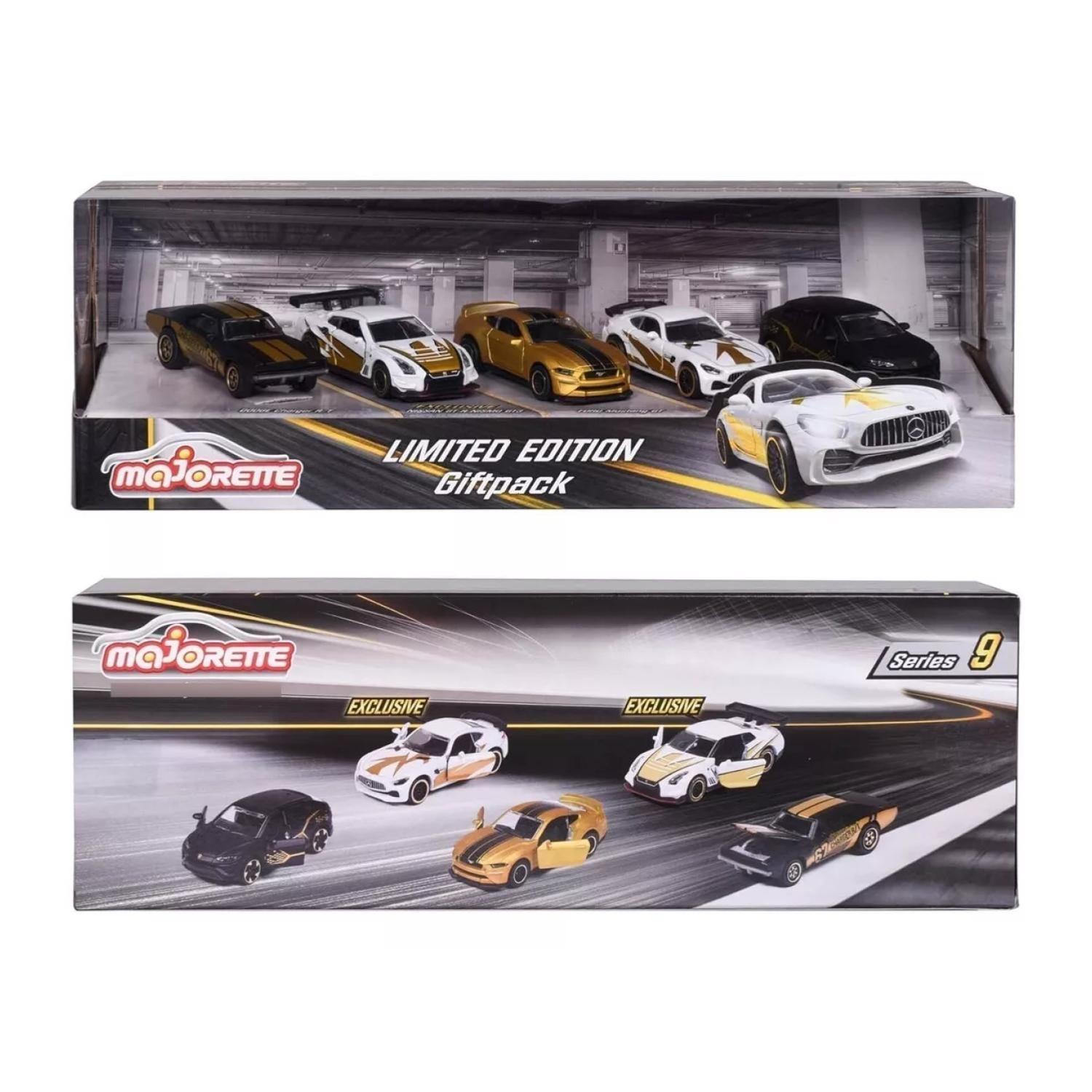 Juguete Pack 5 Autos 1:62 Metalicos Limited Edition Infantil-3