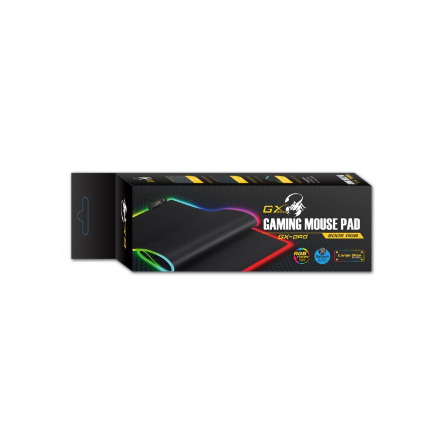 MousePad Gamer RGB 80x30x3 USB GX-PAD 800S Genius-2