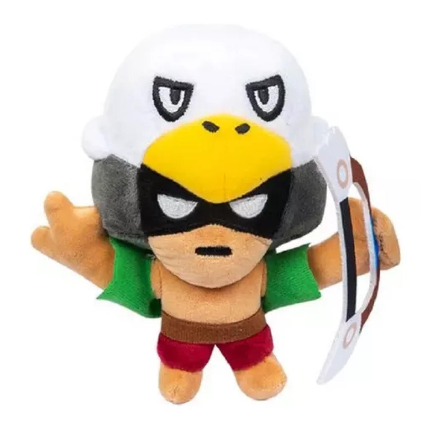 Pack 4 Juguetes Peluches 16cm Brawl Stars Diferentes-0